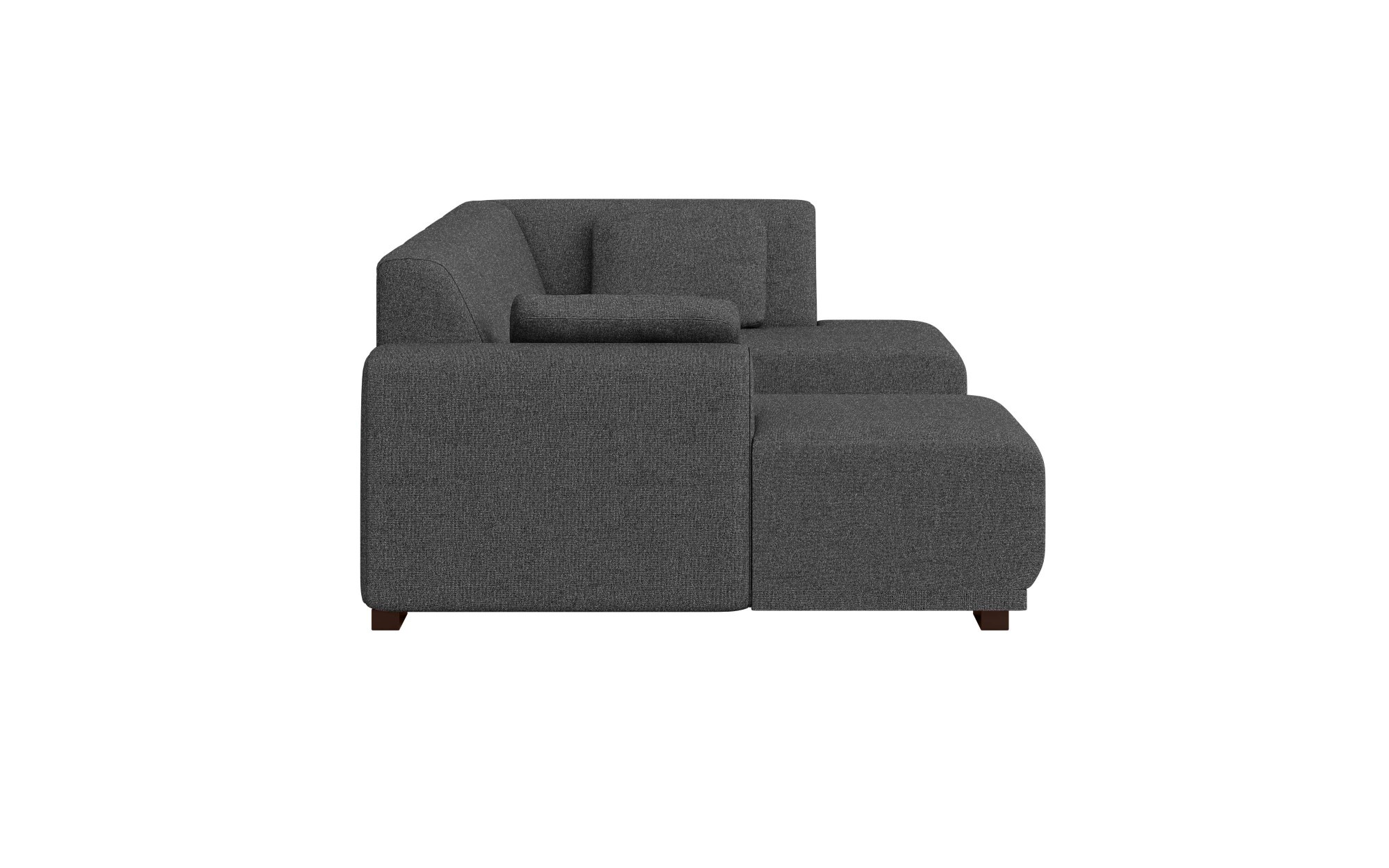 Home affaire Wohnlandschaft »BORNHOLM U-Form mit Recamiere rechts/links, B/T/H: 300/162/85 cm«, U-Form mit Wellenunterfederung, Recamiere rechts oder links bestellbar