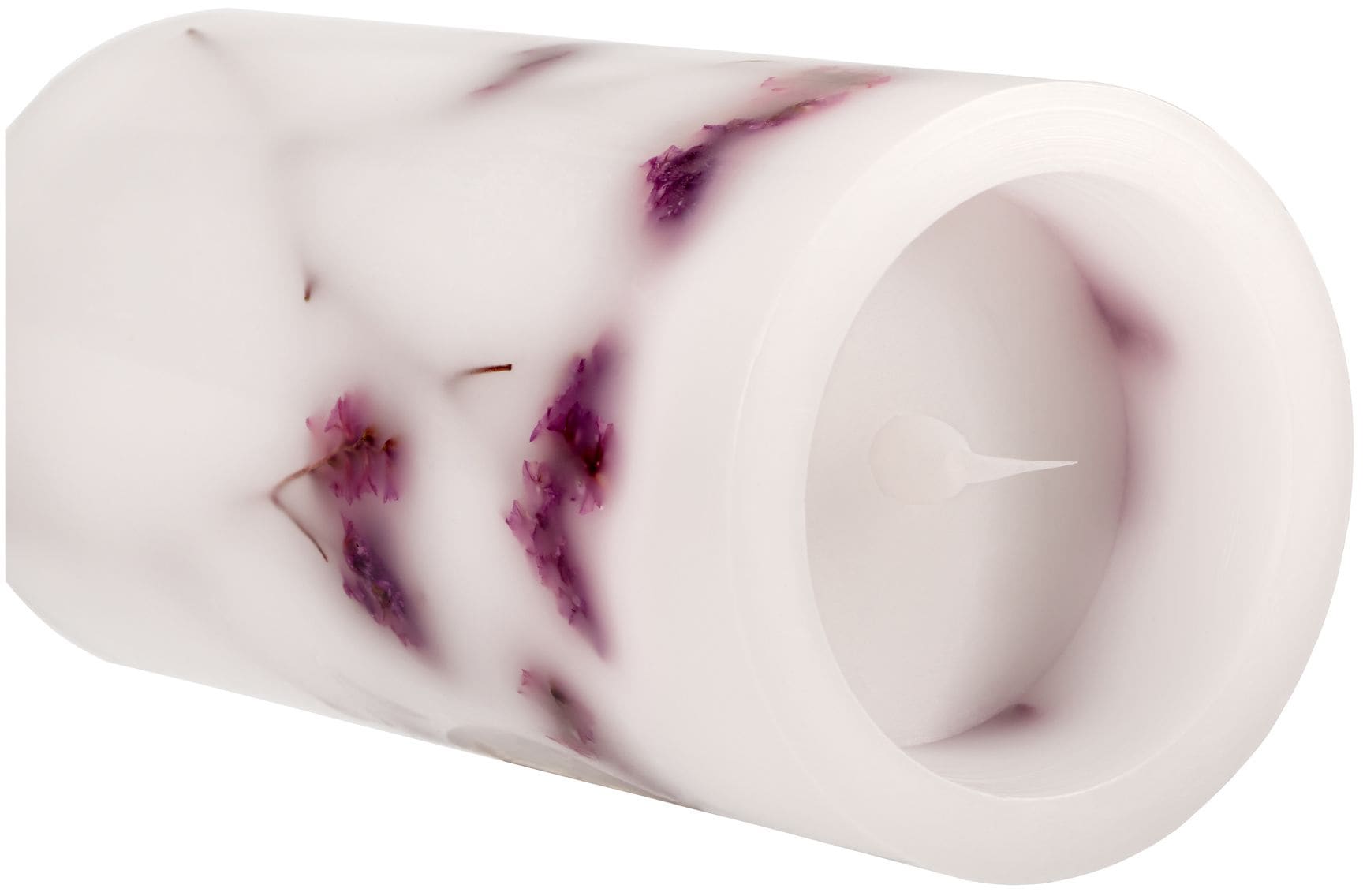 Pauleen LED Dekolicht »LED-Kerze Shiny Bloom, 2er Set«, Wachskerze, mit Timer, weiss/Blumen