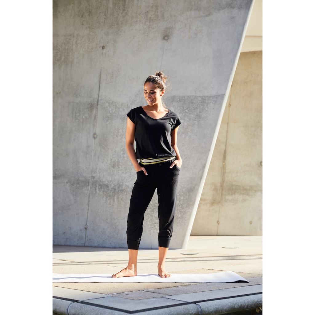 Ocean Sportswear Jumpsuit »Soulwear - Yoga & Relax Jumpsuit«, aus weicher Viskose-Mix-Qualität