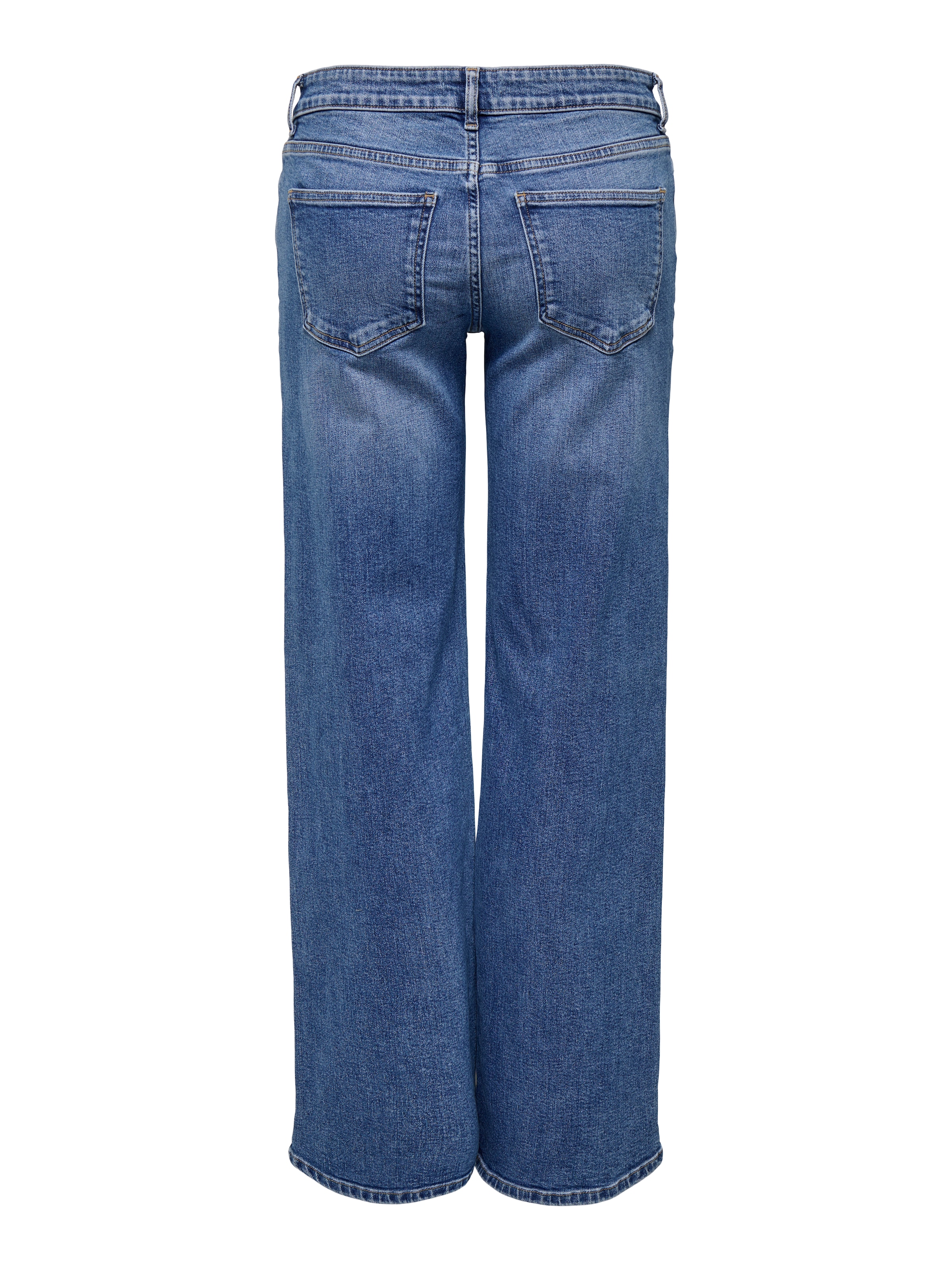 ONLY Weite Jeans »ONLJUDY-O LW WIDE LEG DNM TAI712 NOOS« niedrige Leibhöhe, weite Beinform