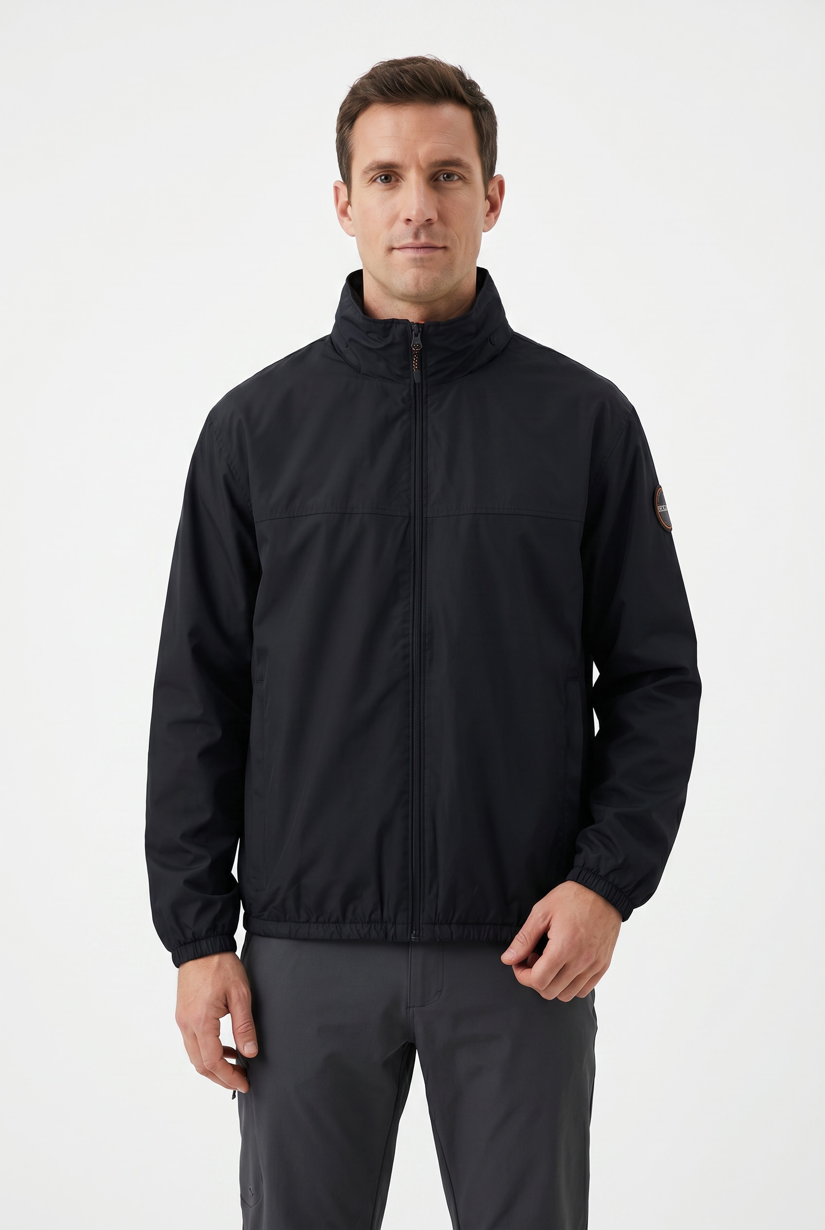 Napapijri Windbreaker sportlicher Stil, mit Reißverschluss, für Sport und Freizeit