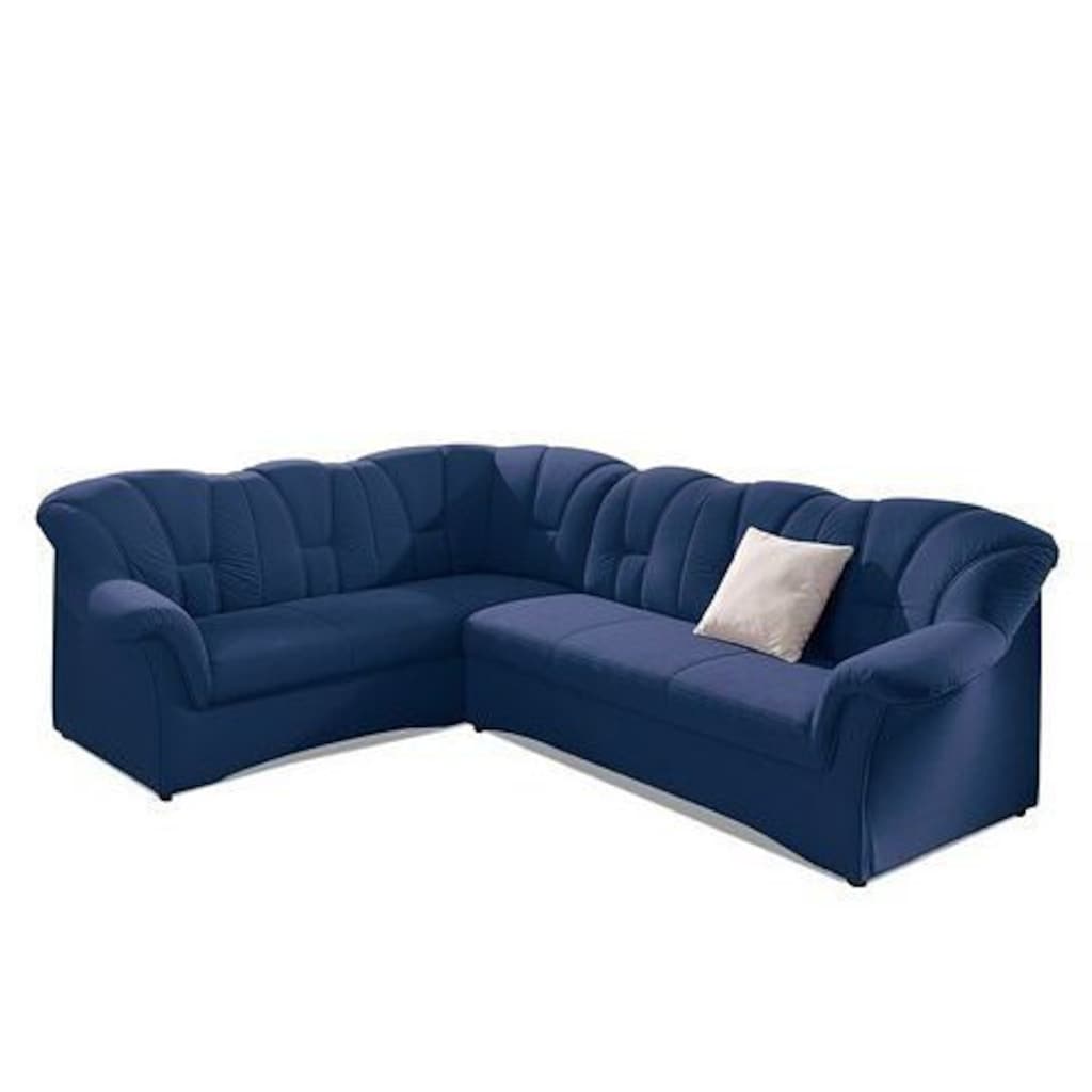 DOMO collection Ecksofa »Papenburg B/T/H: 242/190/84 cm L-Form«, wahlweise mit Bettfunktion, Langer Schenkel links oder rechts