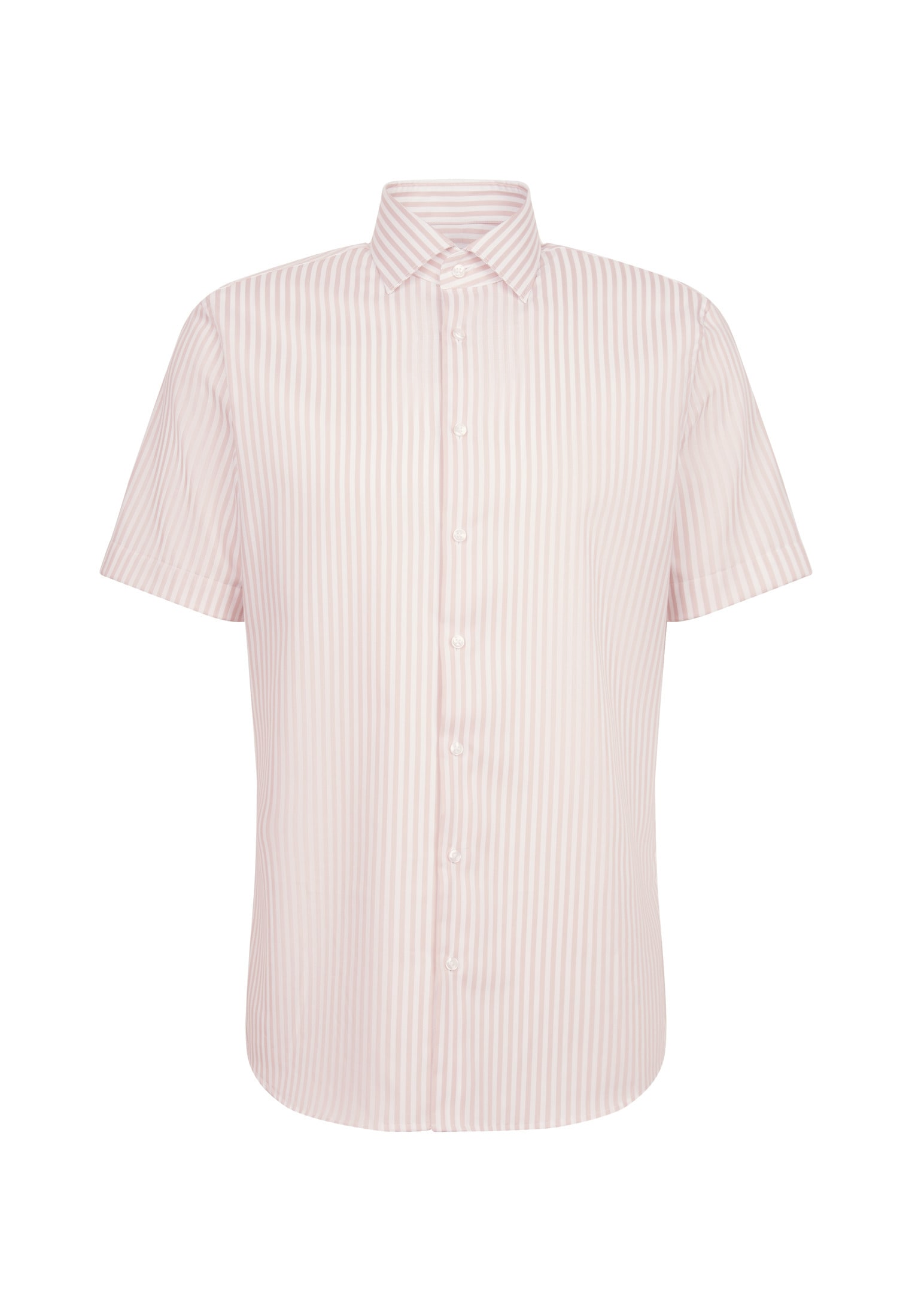 seidensticker Businesshemd »Shaped« Shaped 1/2 Kentkragen Streifen