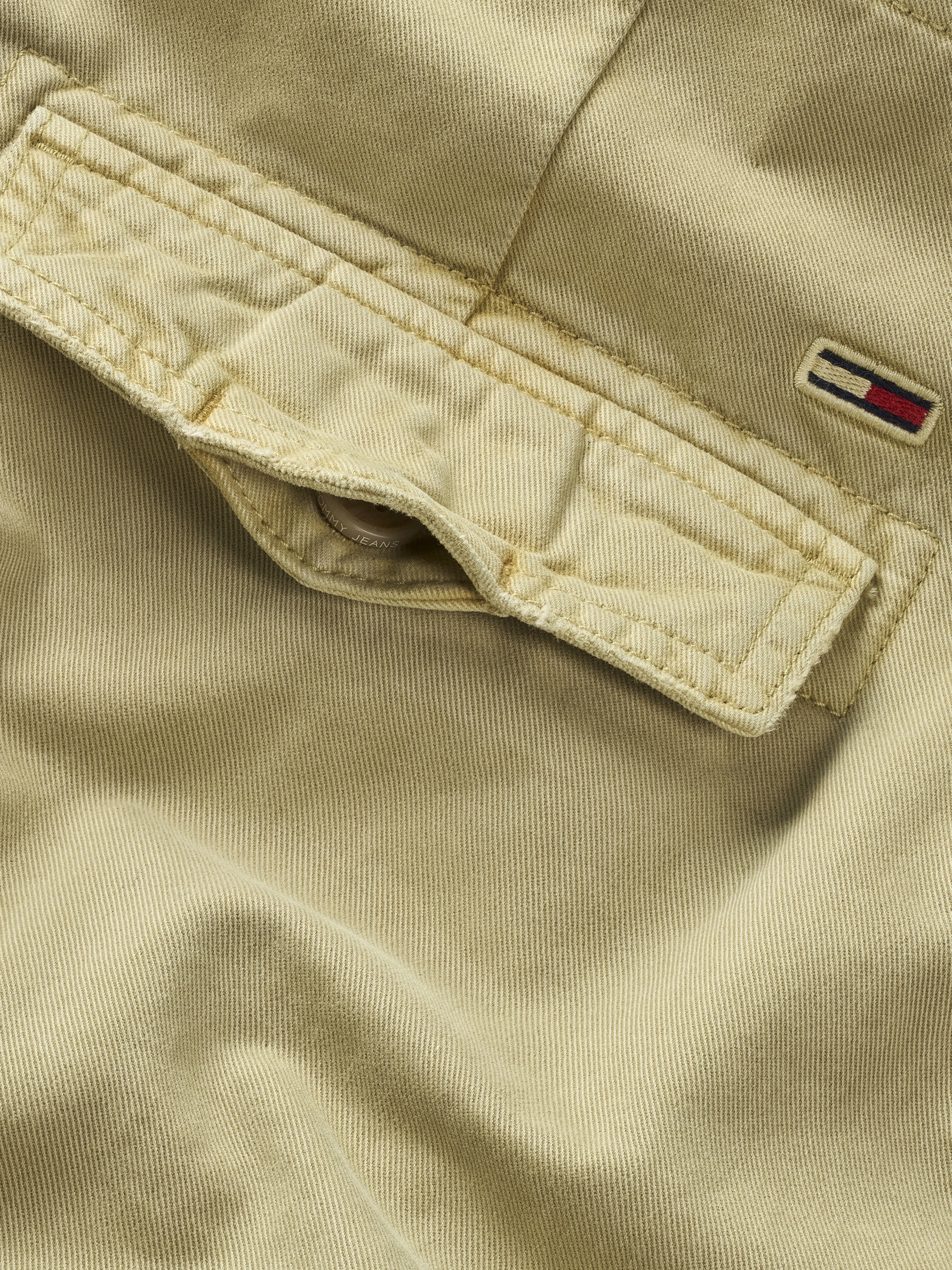 Tommy Jeans Cargohose »TJM JAIMIE COTTON CARGO«, mit Kniefalten