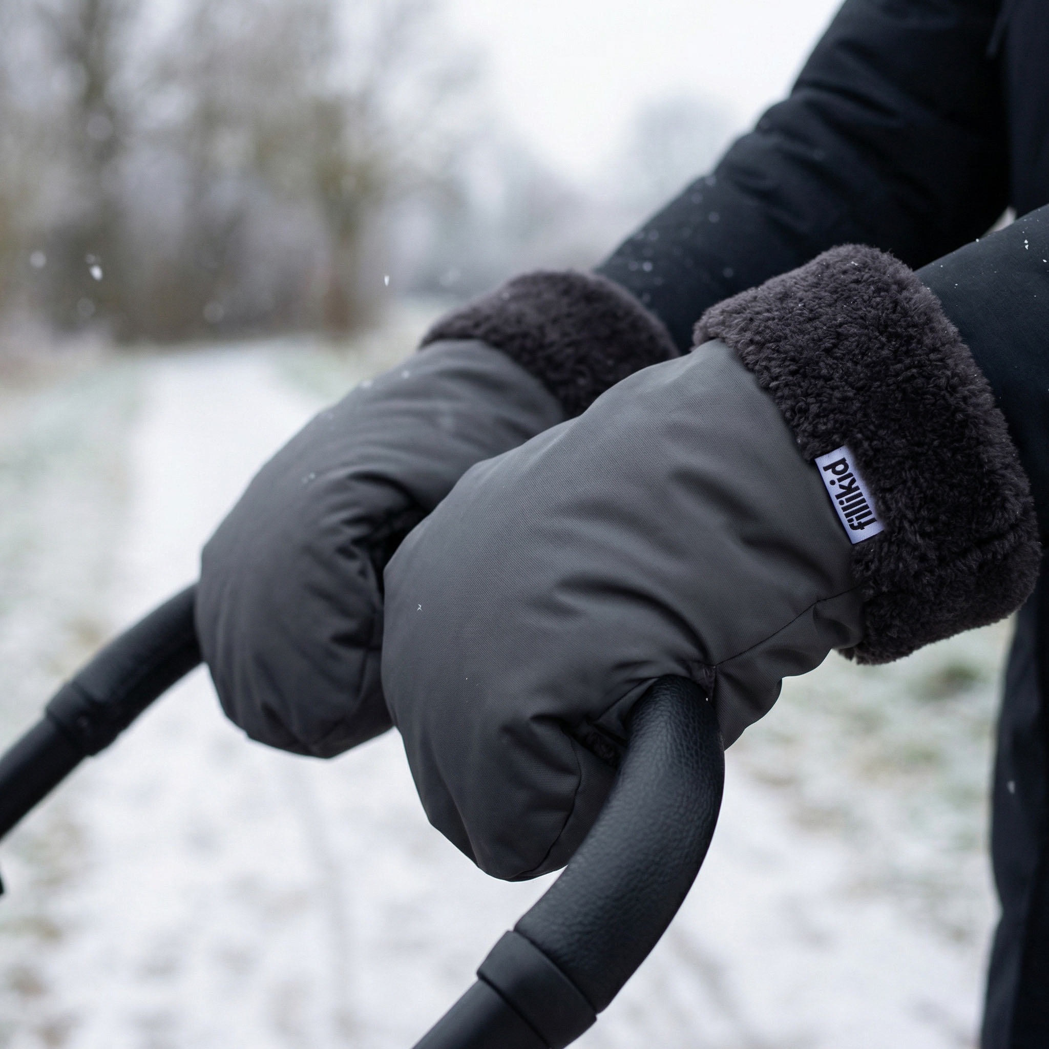 Fillikid Kinderwagen-Handwärmer »Nuuk Teddy« Set, 2 Stk. tlg.