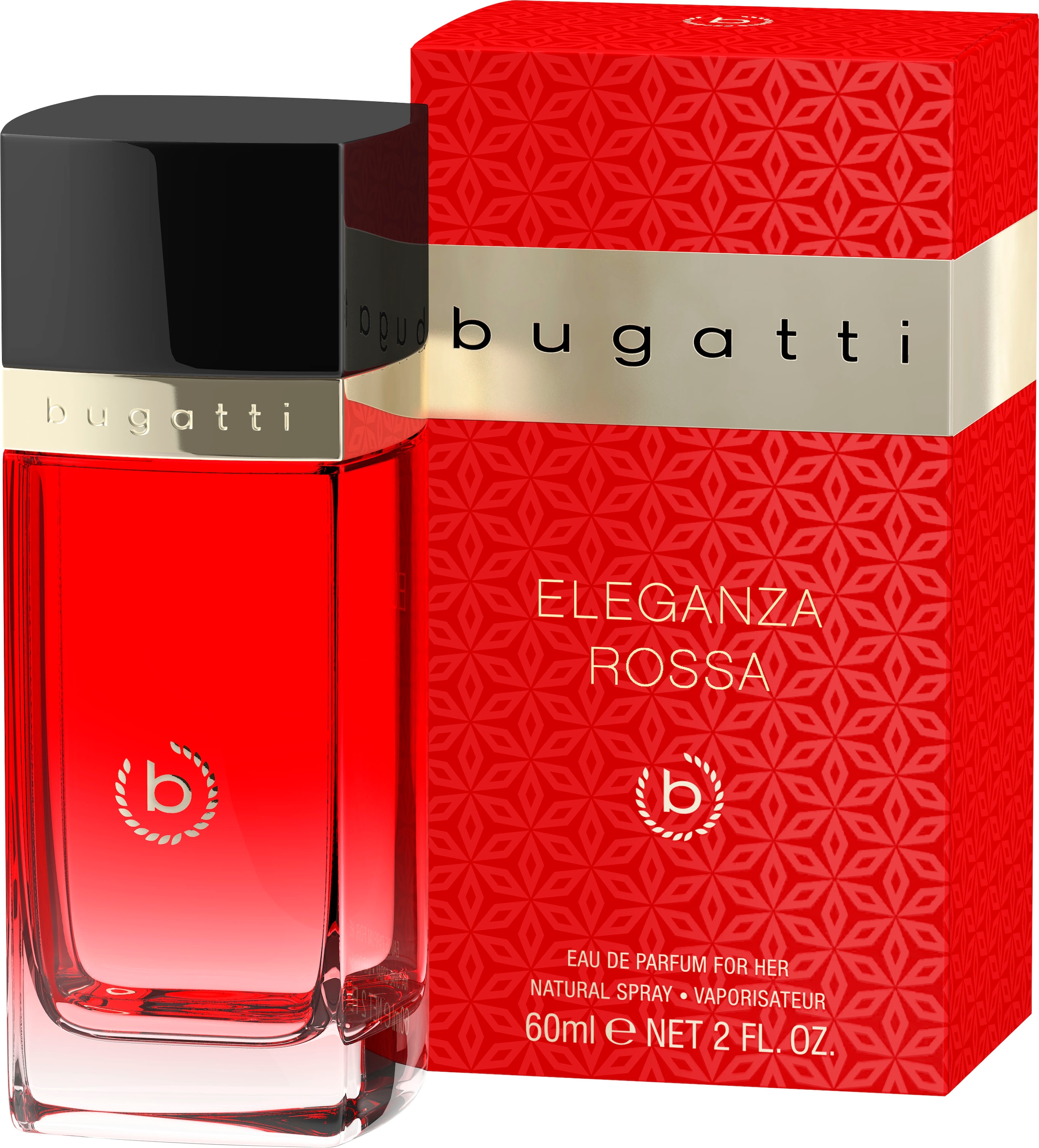 bugatti Eau de 60 her Parfum ml« EdP Eleganza Rossa for kaufen UNIVERSAL | »BUGATTI