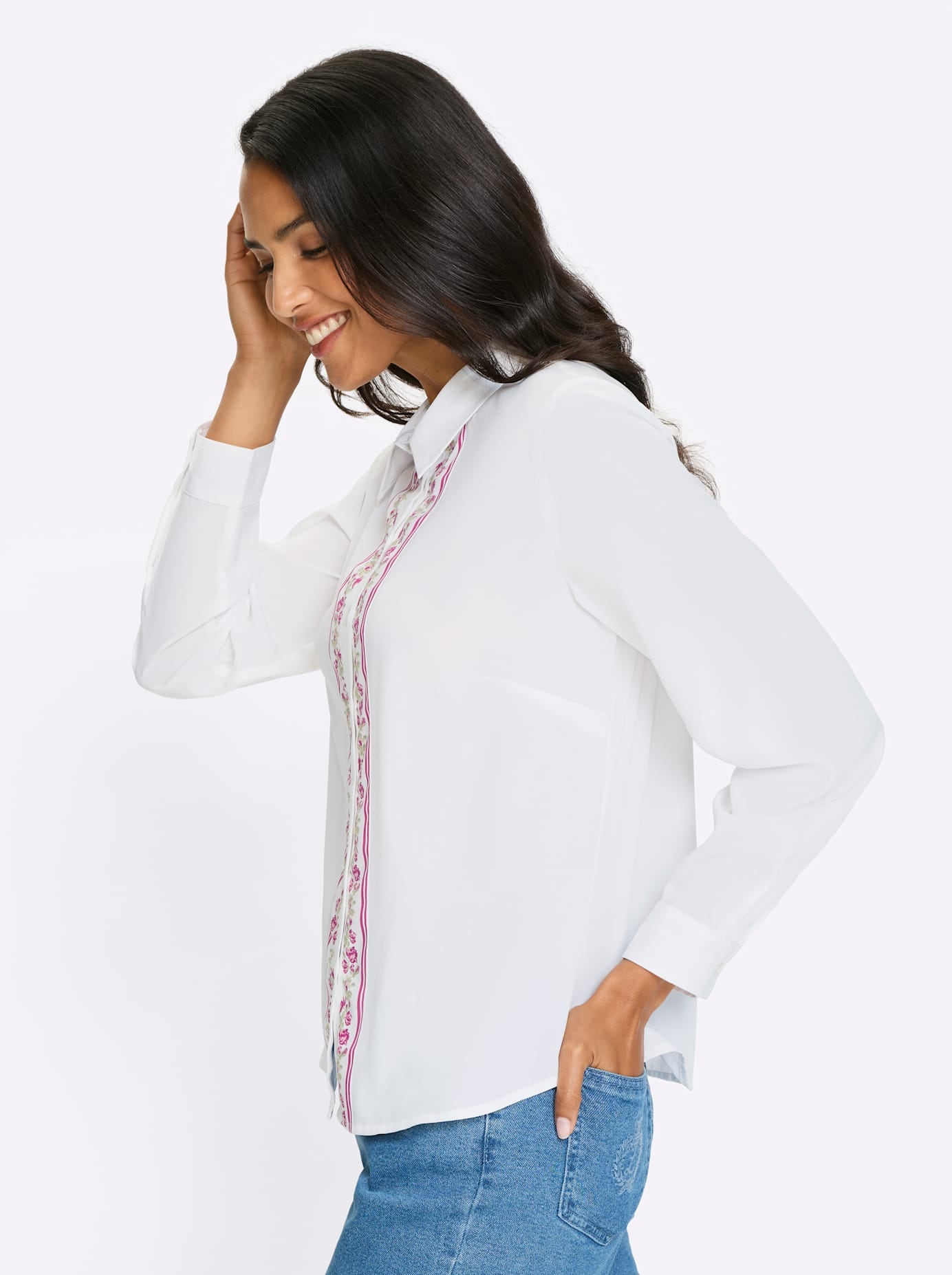 Classic Basics Trachtenbluse
