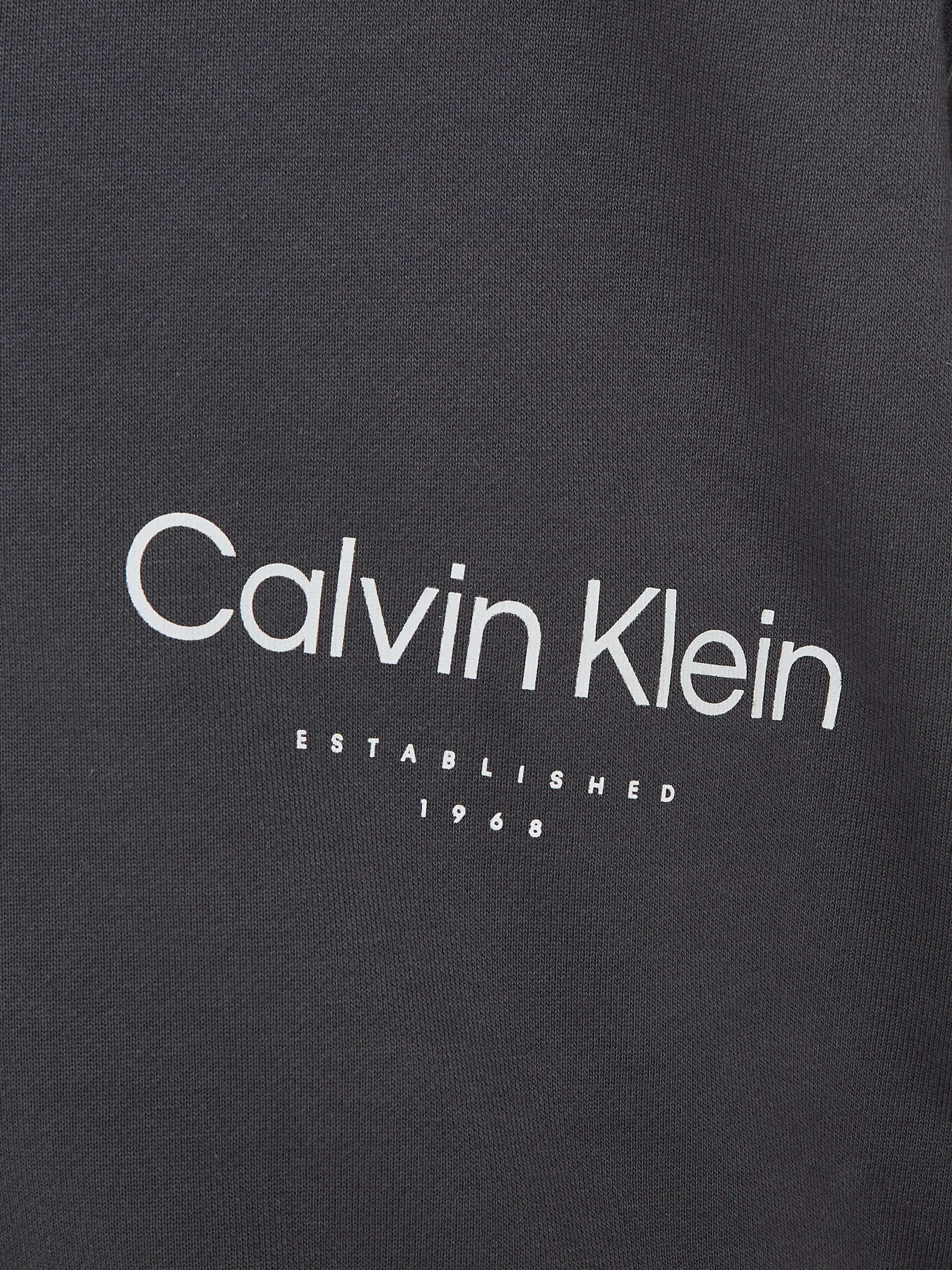 Calvin Klein Big&Tall Sweatshirt »BT_OFF PLACEMENT LOGO SWEATSHIRT«, in großen Größen mit Logoschriftzug