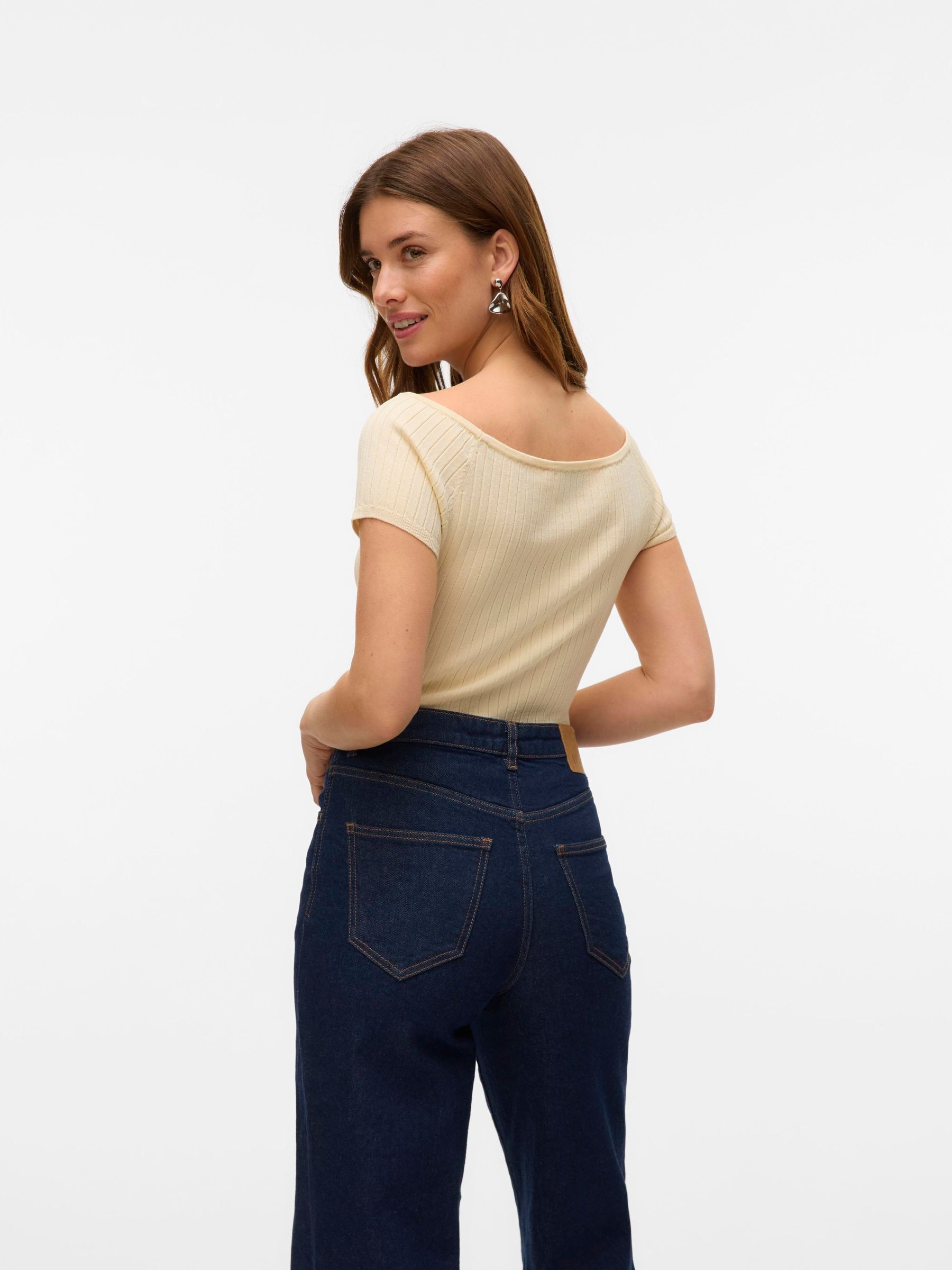 Vero Moda Stricktop »VMPOPPY SS OFF SHOULDER TOP VMA NOOS«