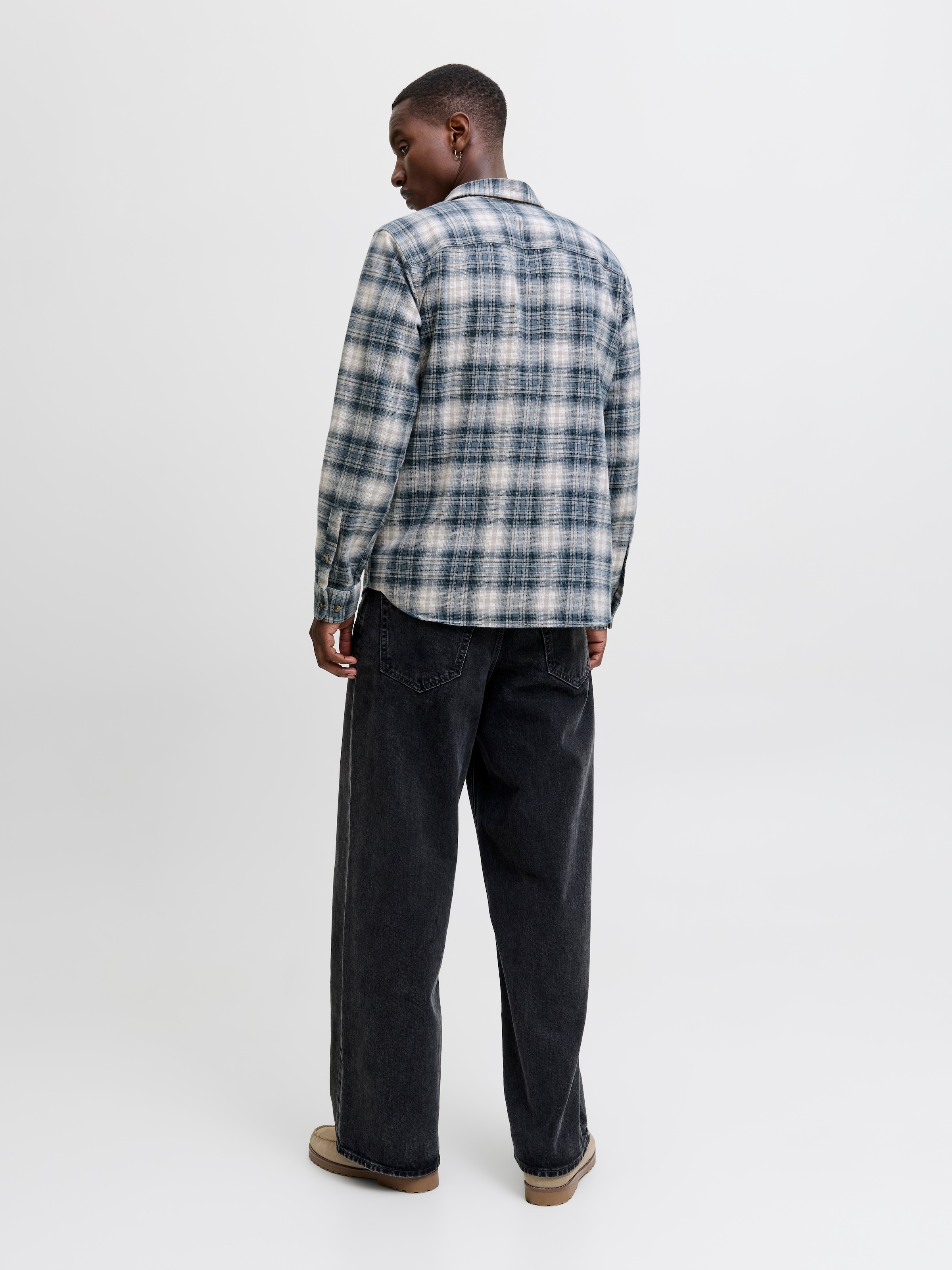 Jack & Jones Langarmhemd »JJJOSHUA CHECK SHIRT LS«