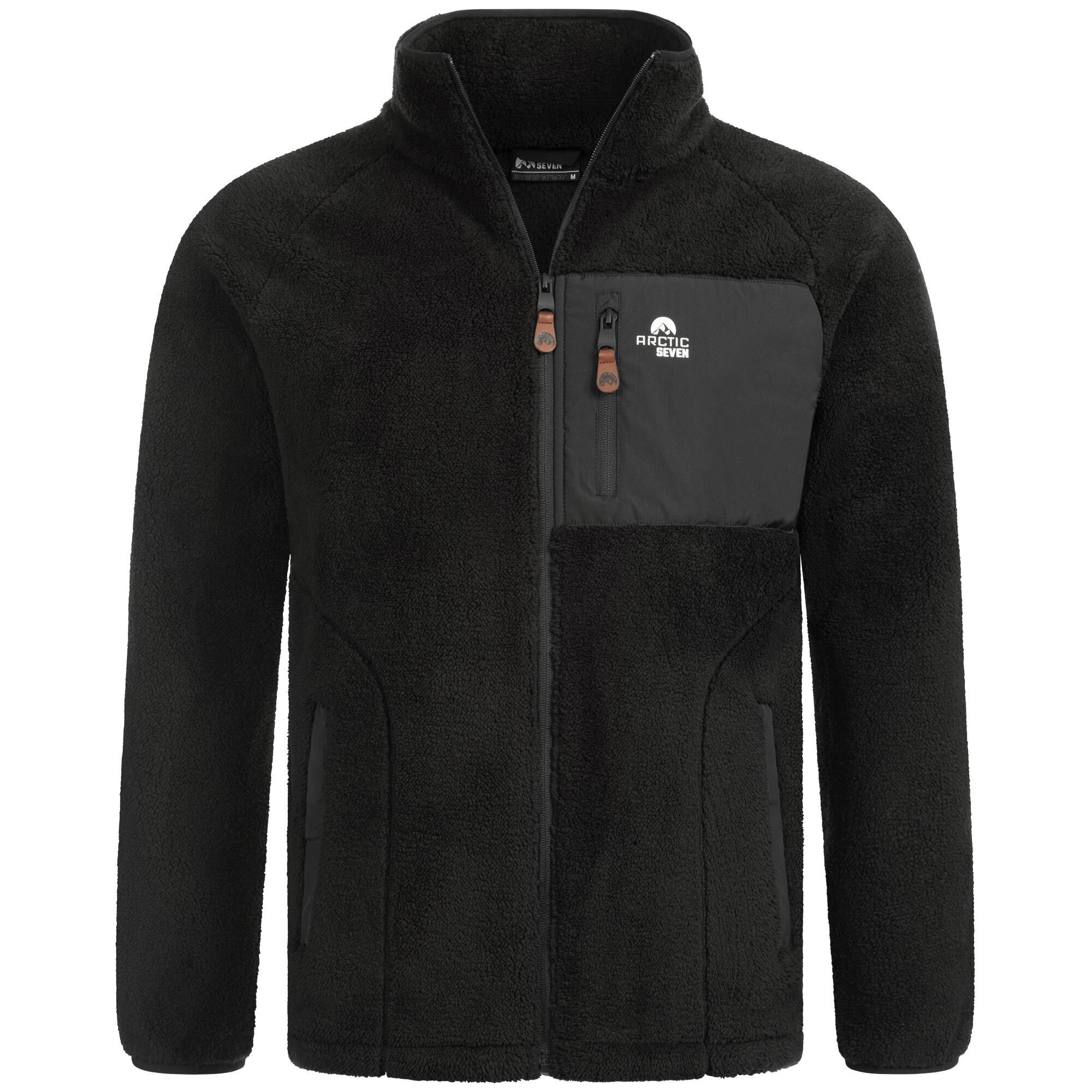 Arctic Seven Fleecejacke »Arctic Seven Herren Sherpa Fleecejacke AS415«