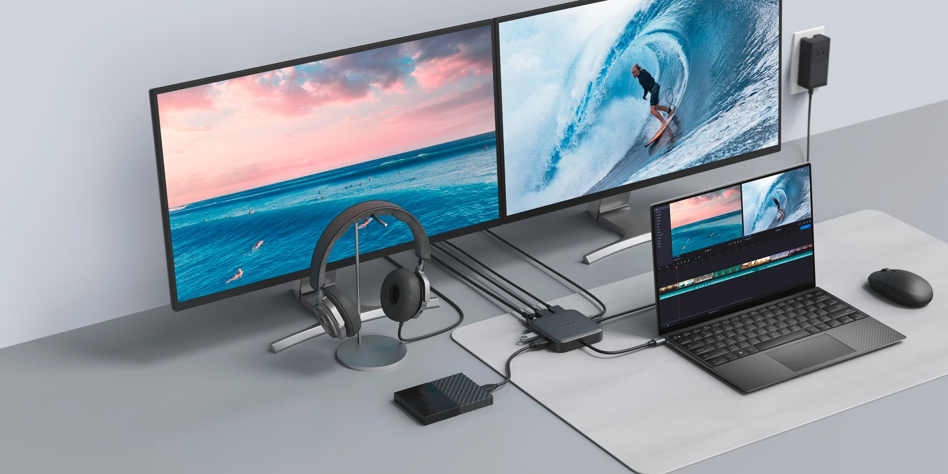 Targus Laptop-Dockingstation »HyperDrive USB4 Mobile Dock«