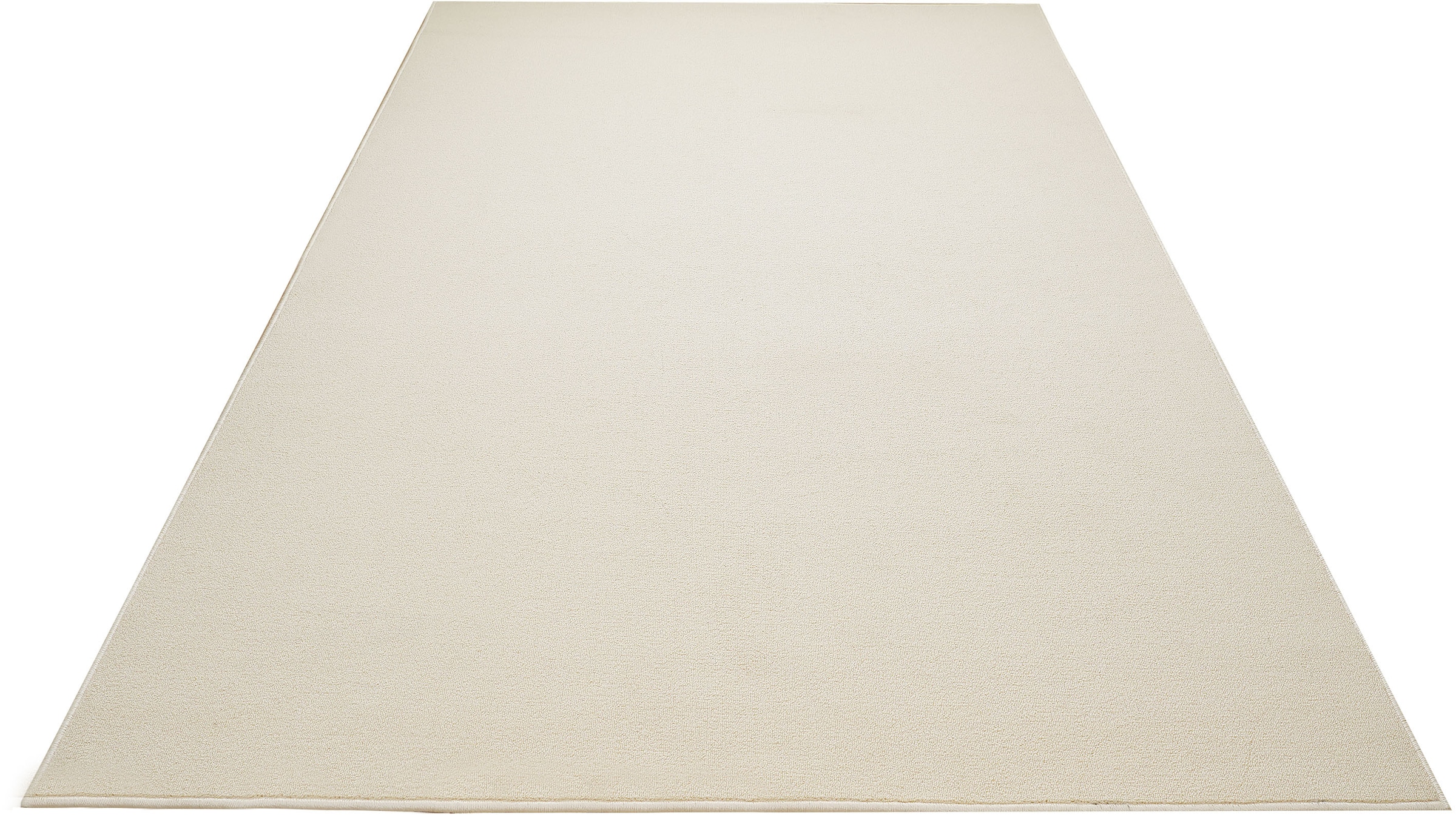 OTTO home Teppich »Jola, Uni-Farben, besonders dichte Qualität, Boho« rechteckig 10 mm Höhe Wohnzimmer, Schlafzimmer, Flur, Kinderzimmer, wasserabweisend