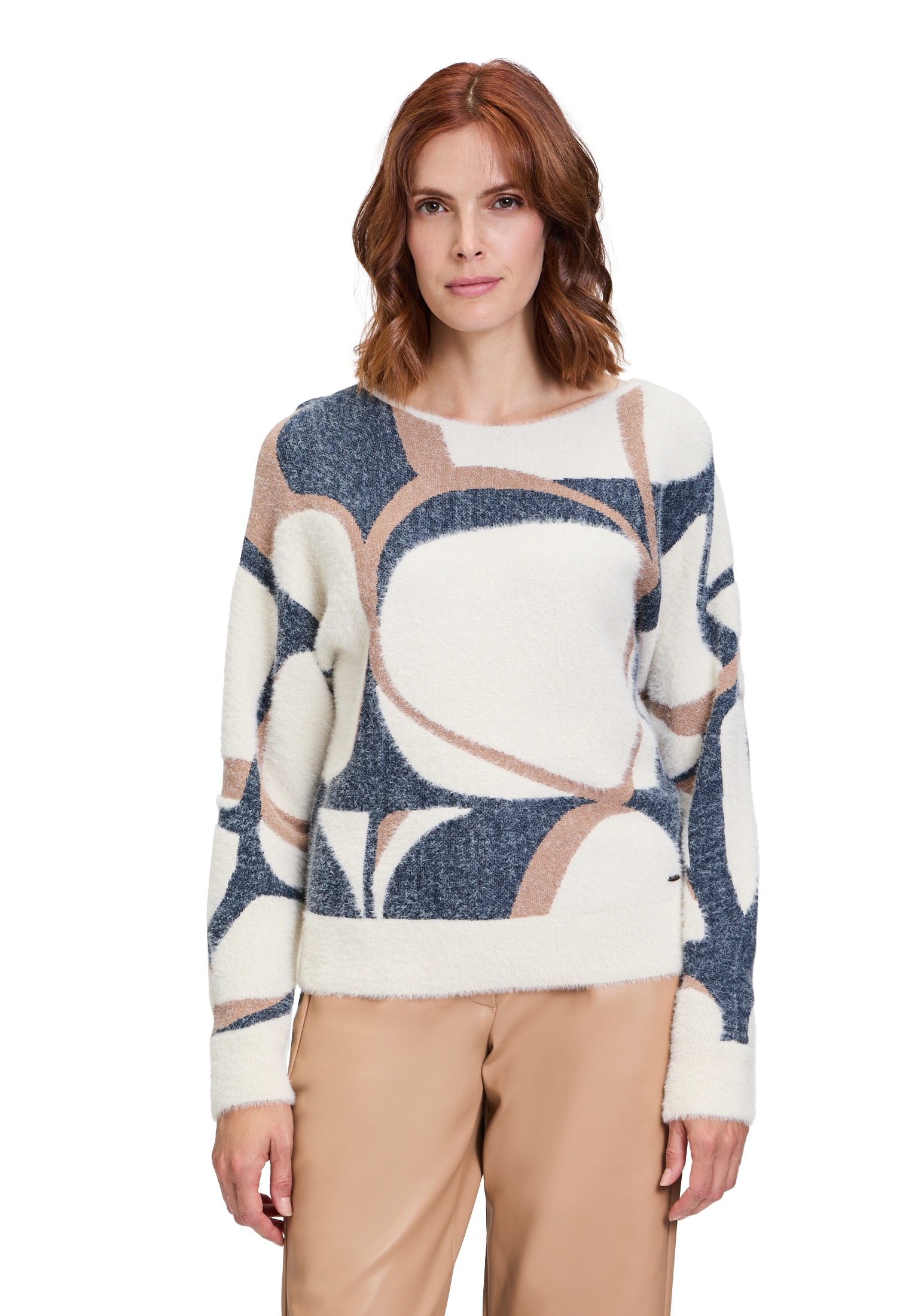 Betty&Co Strickpullover »Strickpullover mit Effektgarn«