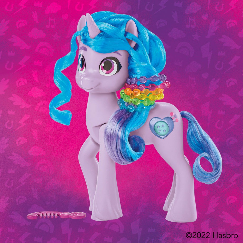 Hasbro Spielfigur »Izzy Moonbow«, mit über 20 Reaktionen und leuchtendem Schönheitsfleck