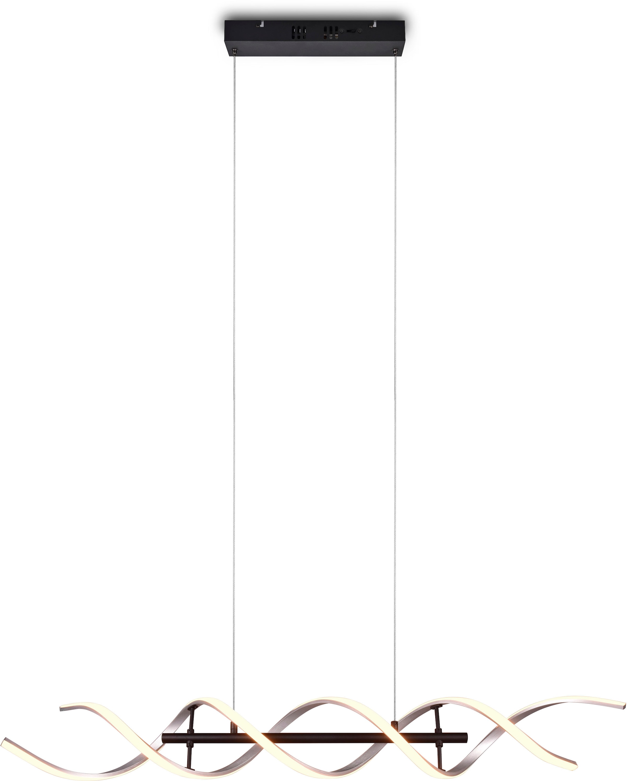 TRIO Leuchten LED Pendelleuchte »Sequence«, 1 flammig, Leuchtmittel LED-Board | LED fest integriert, Hängelampe 45W 5600 Lm höhenverstellbar dimmbar Lichtfarbe einstellbar