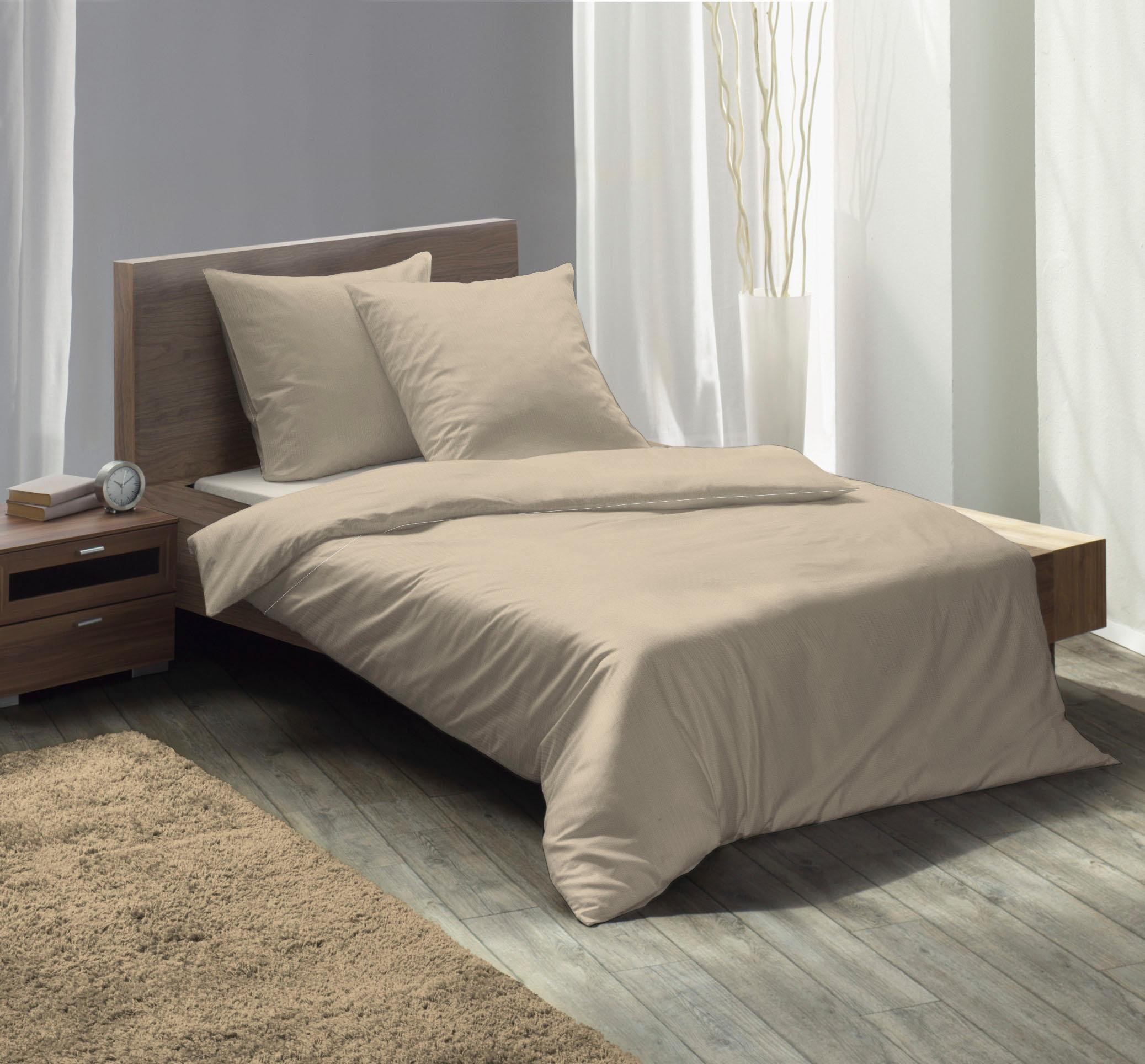 fleuresse Bettwäsche »Lech 3089«, Edelflanell, Baumwolle, in Gr. 135x200, 155x220, 200x200cm