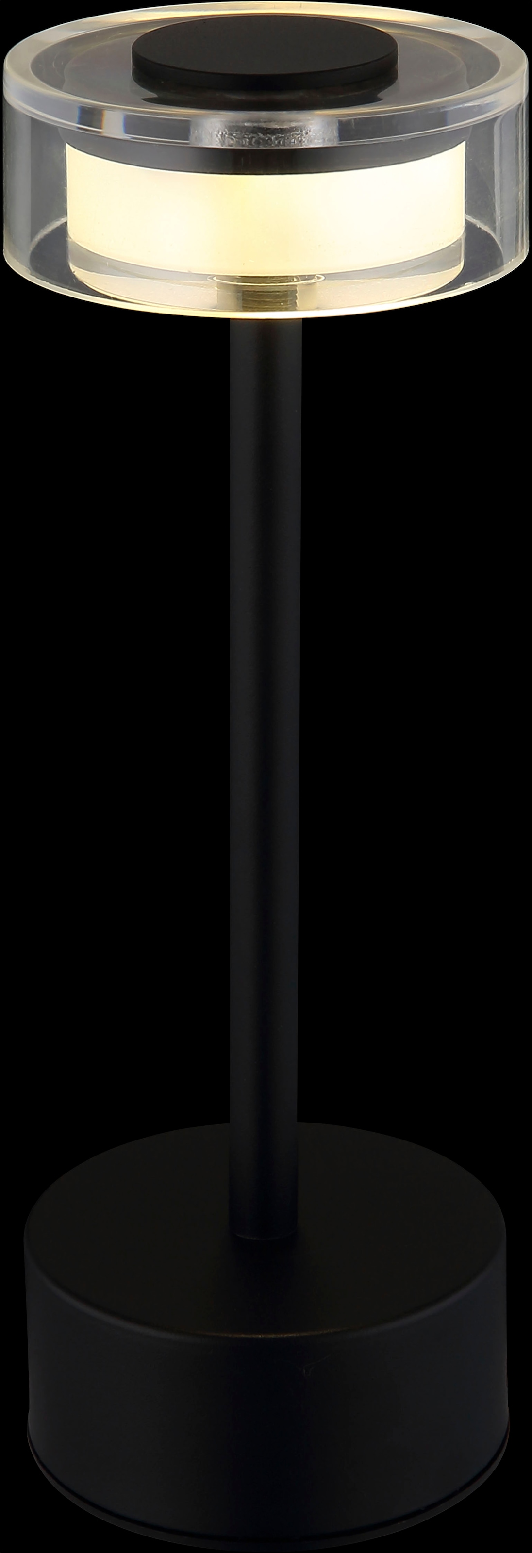 GLOBO LIGHTING LED Tischleuchte »SHIRA« LED-Modul 1 Stk. warmweiß - kaltweiß Akkutischleuchte, Touchdimmer, Lichttemperaturwechsel