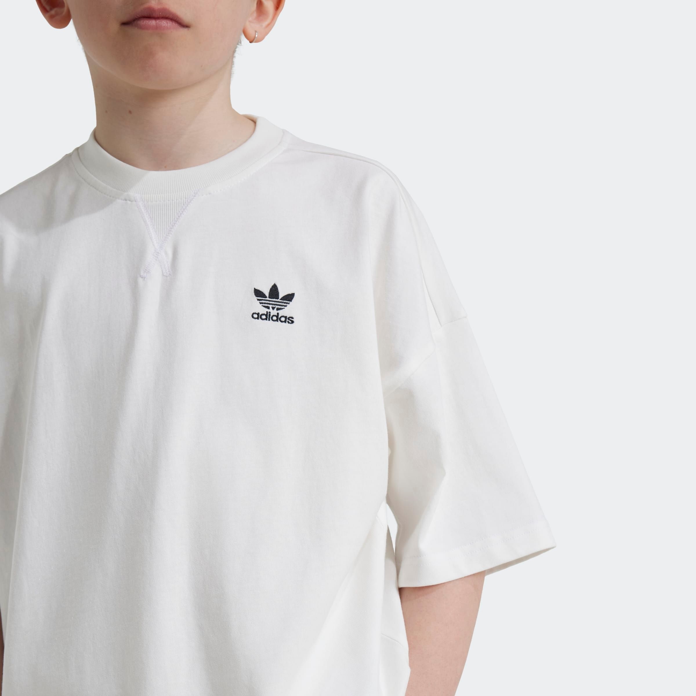 adidas Originals T-Shirt »KIDS« lockere Passform, für Kinder, mit aufgesticktem Trefoil Logo