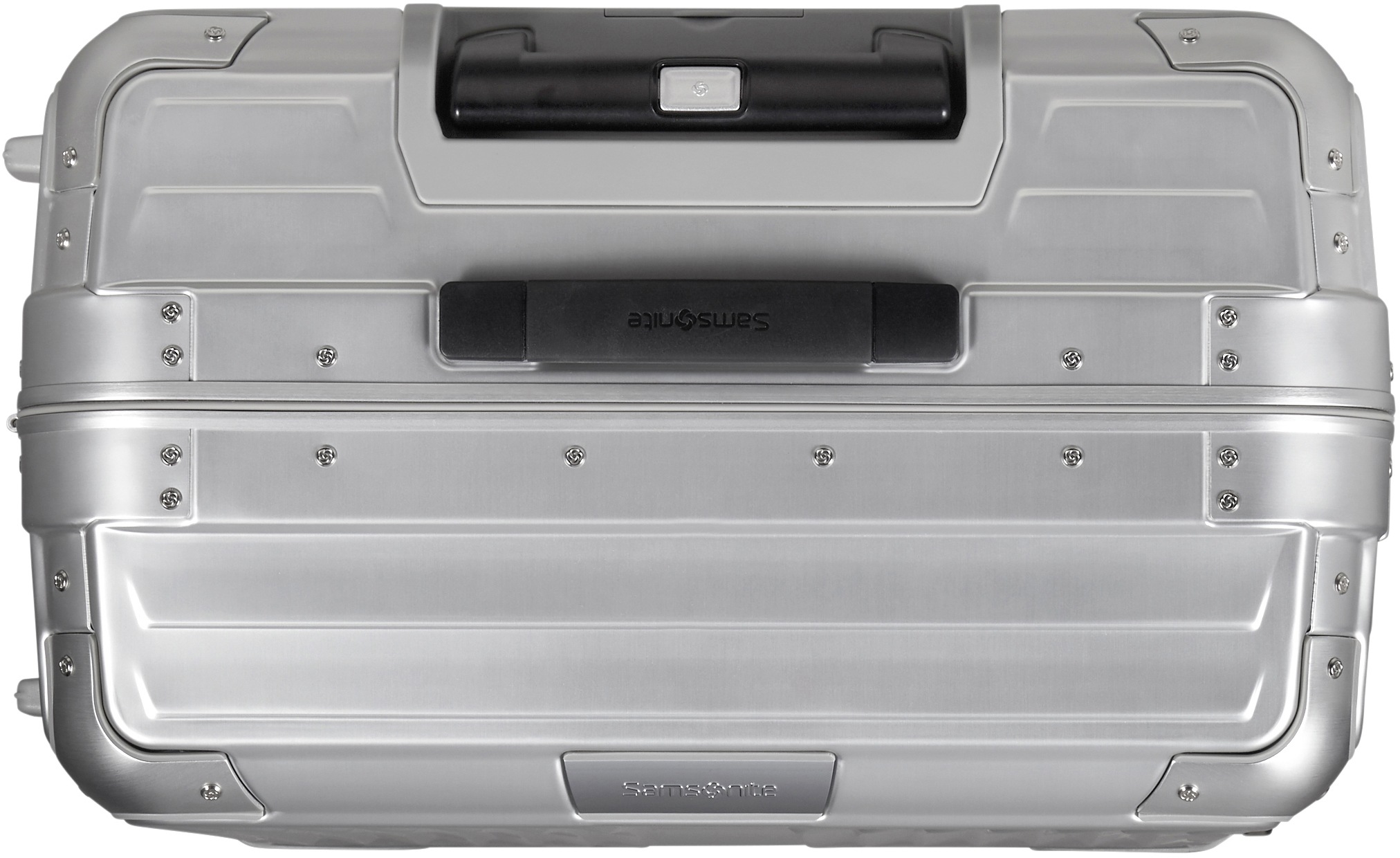 Samsonite Hartschalen-Trolley »LITE-BOX ALU«, 4 Rollen, Hartschalenkoffer Premium-Aluminium Großer-Koffer TSA-Zahlenschloss