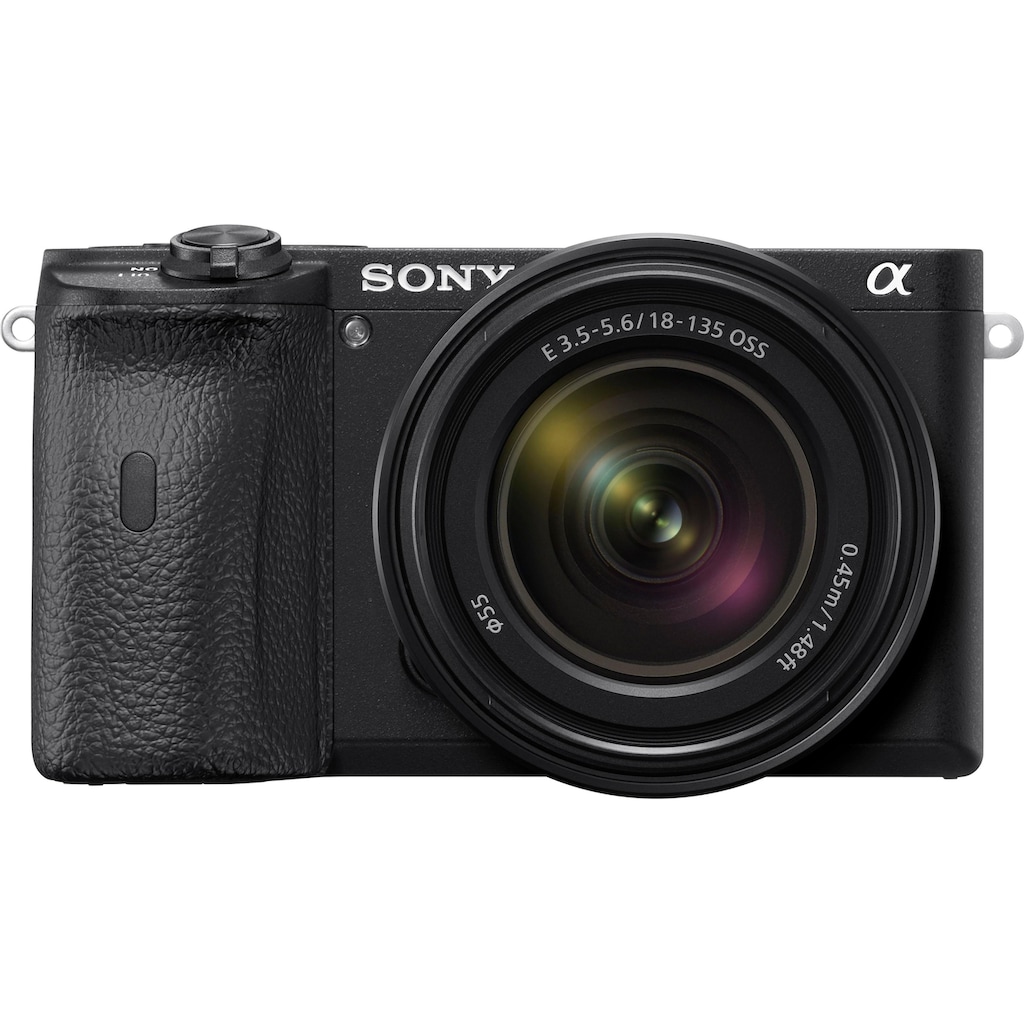 Sony Systemkamera »Alpha 6600 + SEL18135«, SEL18135, 24,2 MP, NFC-Bluetooth-WLAN (Wi-Fi)