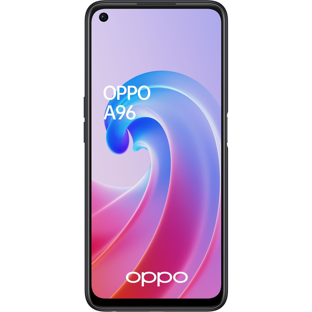 Oppo Smartphone »A96«, (16,73 cm/6,59 Zoll, 128 GB Speicherplatz, 50 MP Kamera), inkl. 33W Schnellladegerät, Schutzcase