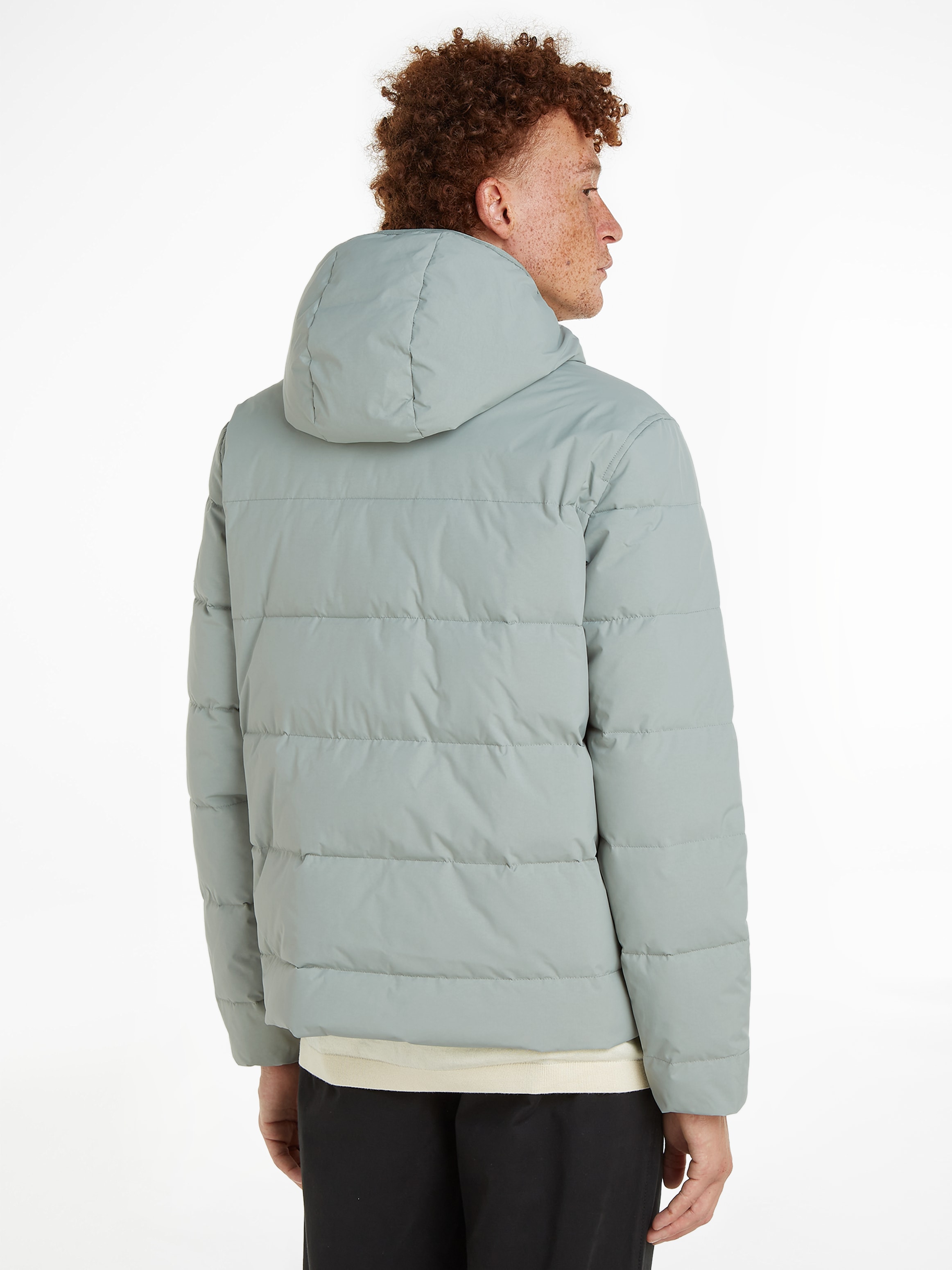 Calvin Klein Jeans Outdoorjacke »ESSENTIAL LW PADDED JACKET«, mit Kapuze, mit Logopatch