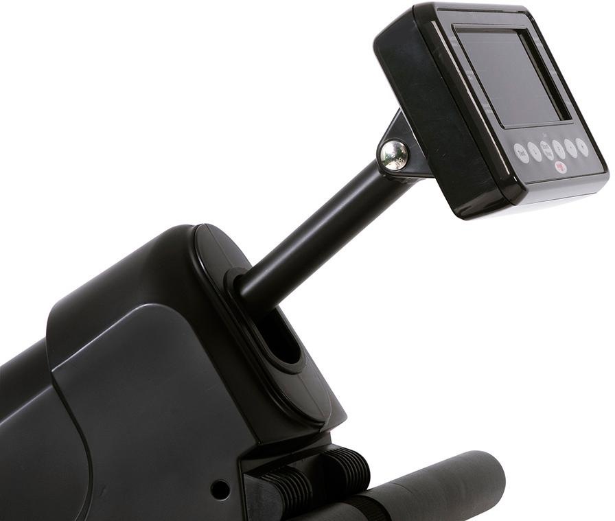 Christopeit Sport® Ruderzugmaschine »Como black edition«, (Ruderschiene platzsparend hochklappbar), Rudermaschine, 16 Widerstandsstufen, Magnetbremse