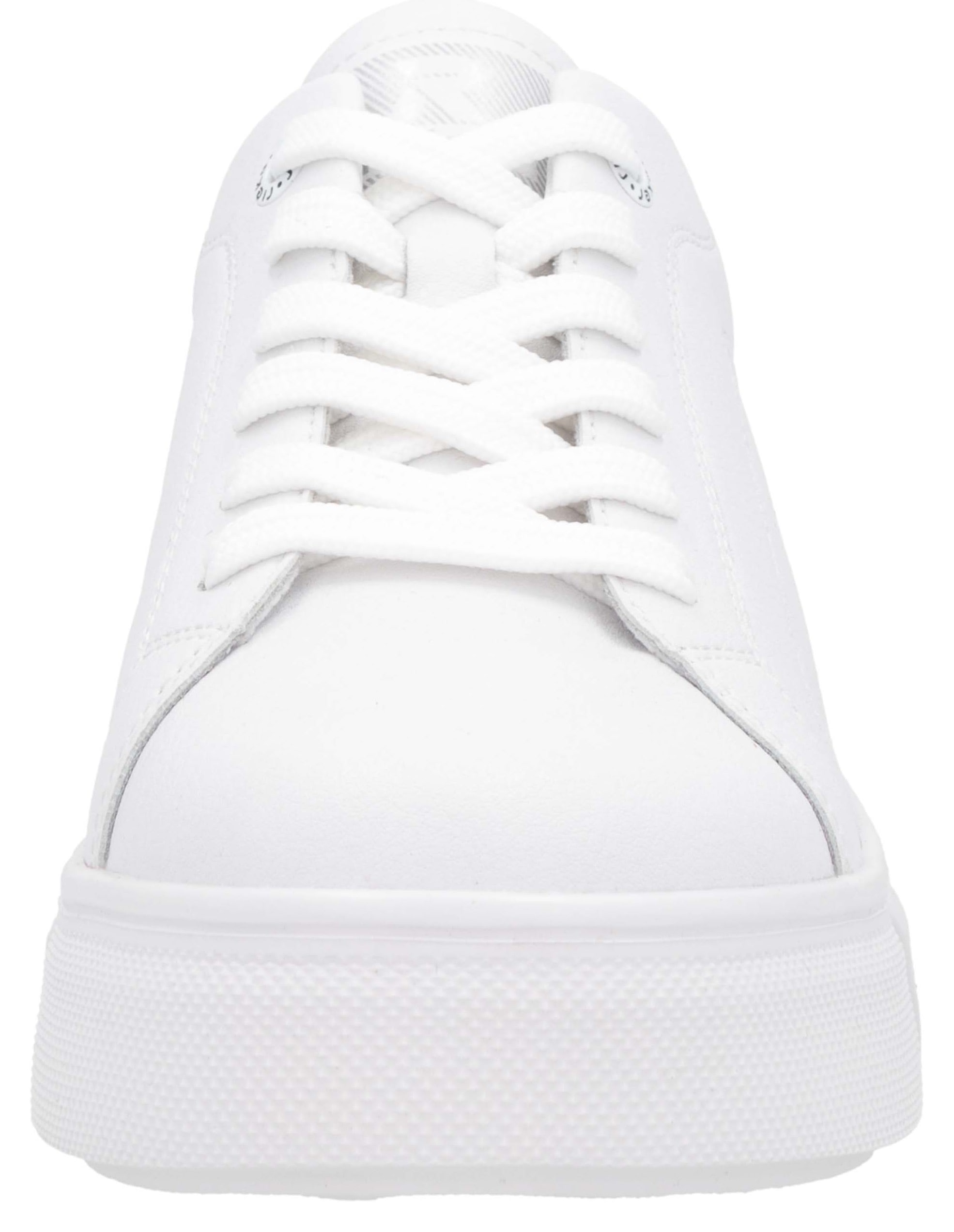 RIEKER Sport Plateausneaker, Schnürschuh, Freizeitschuh, Halbschuh mit herausnehmbarer Einlegesohle