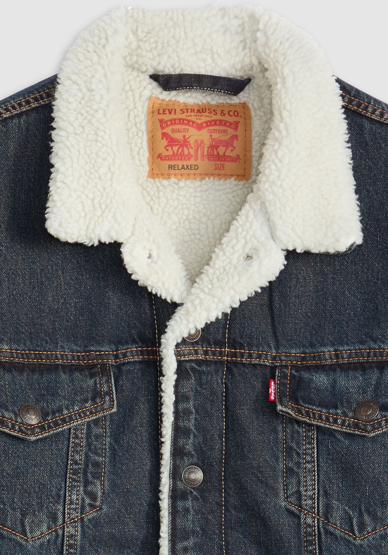 Levi's® Jeansjacke Warm gefüttert