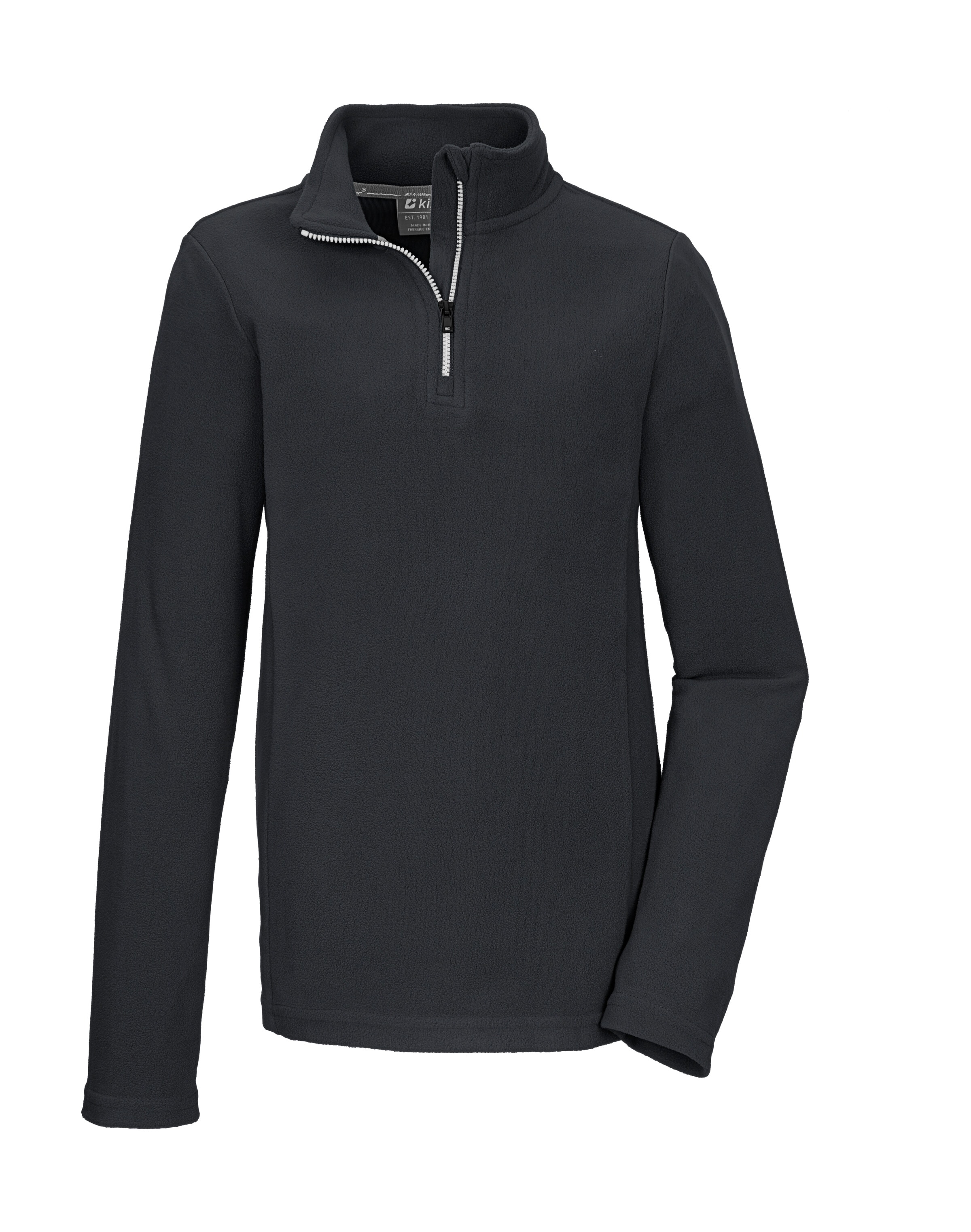 Killtec Fleeceshirt »KSW 496 GRLS FLC SHRT« Schnelltrocknend, warm, Stehkragen, Kinnschutz, Reißverschluss