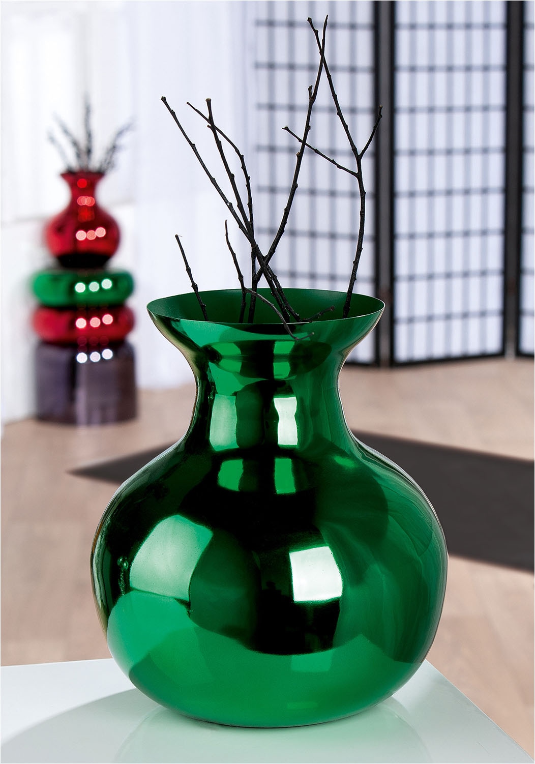 GILDE Tischvase »Vase bauchig Kyoto«