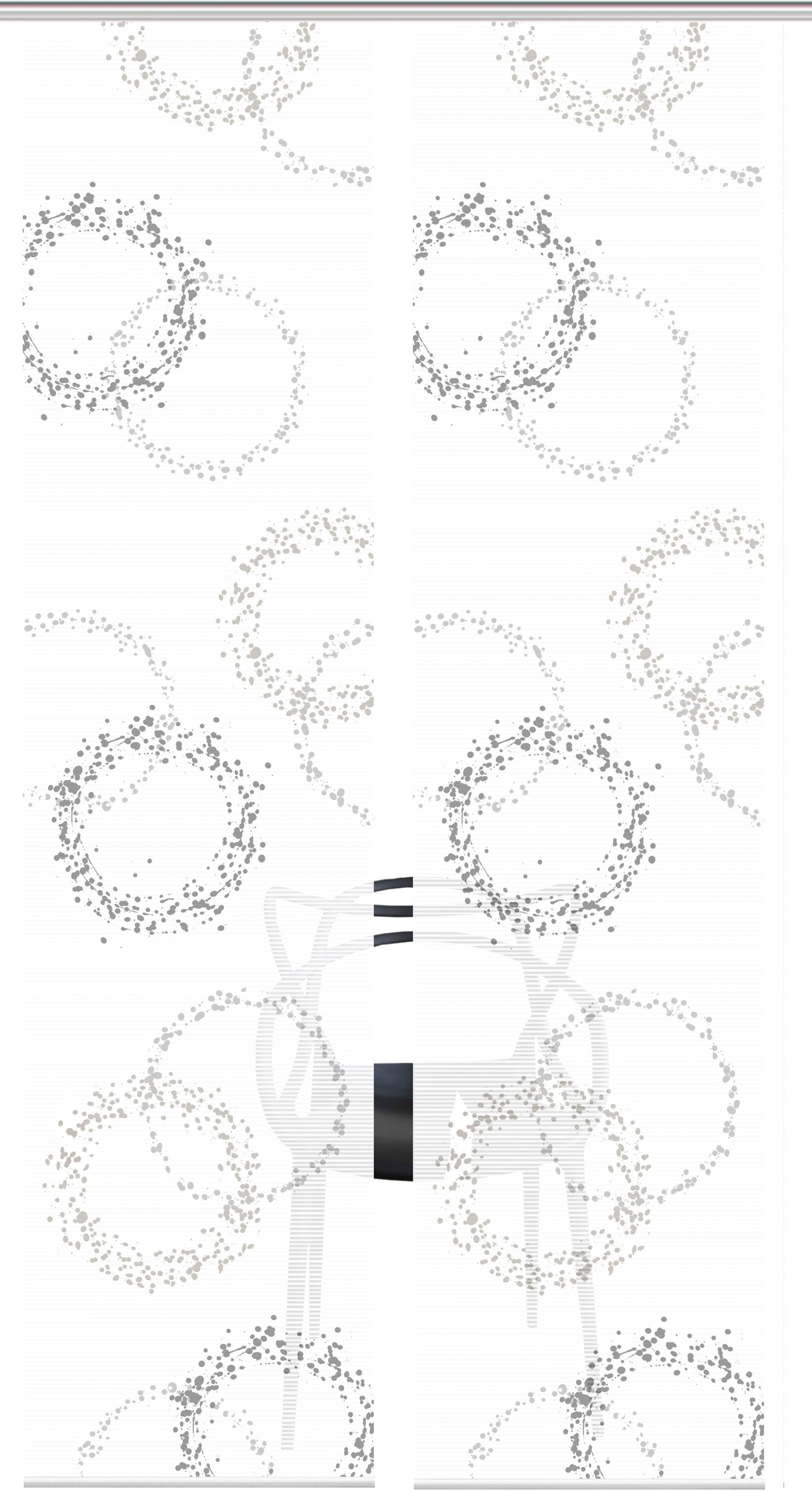 Vision S Schiebegardine »AINUR 2er SET« Paneelwagen 2 Stk. tlg. Schiebevorhang Digidruck 2er Set AINUR