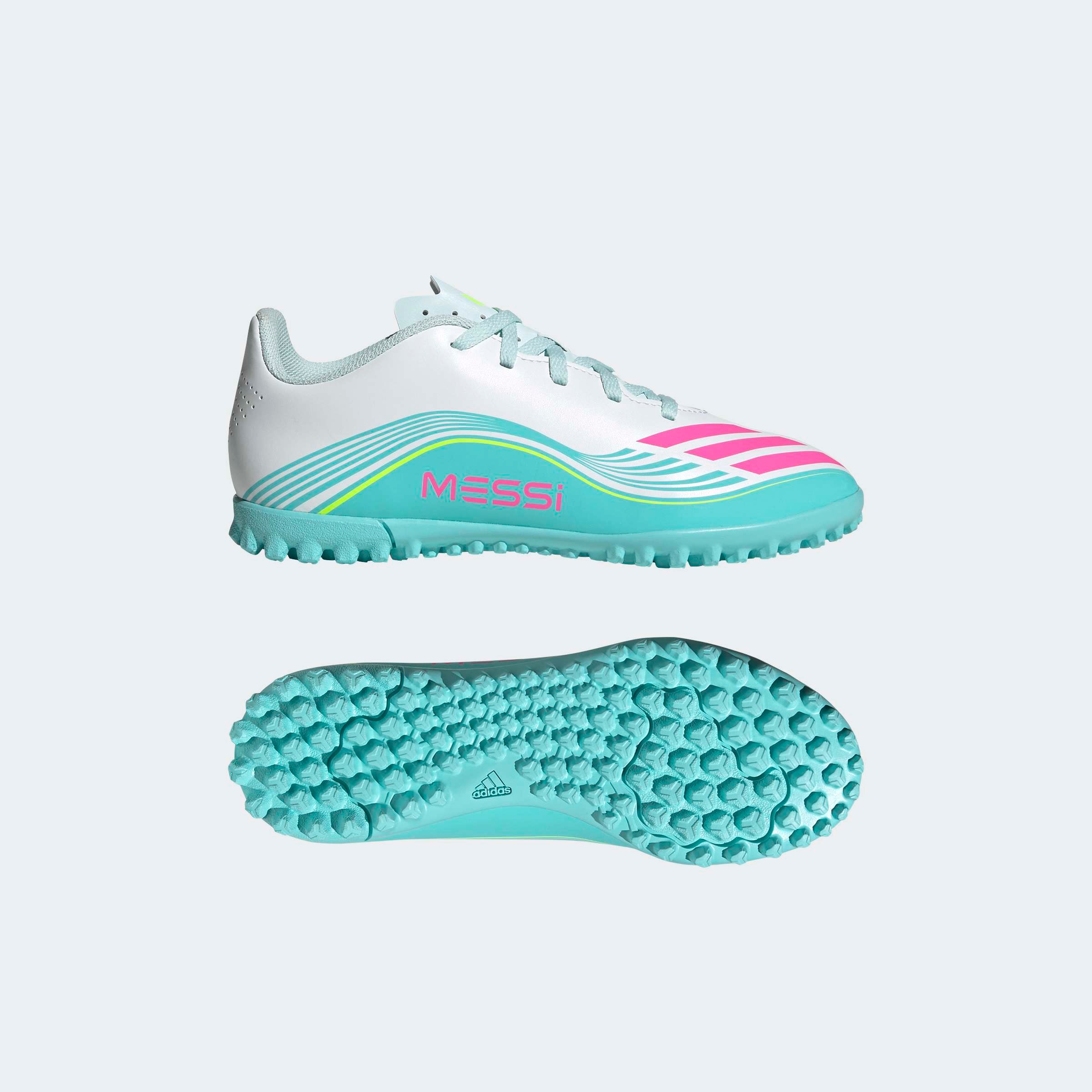 adidas Performance Fußballschuh »F50 MESSI CLUB TURF KIDS«  für Kunstrasen, Hart- und Aschenplätze, für Kinder & Jugendliche
