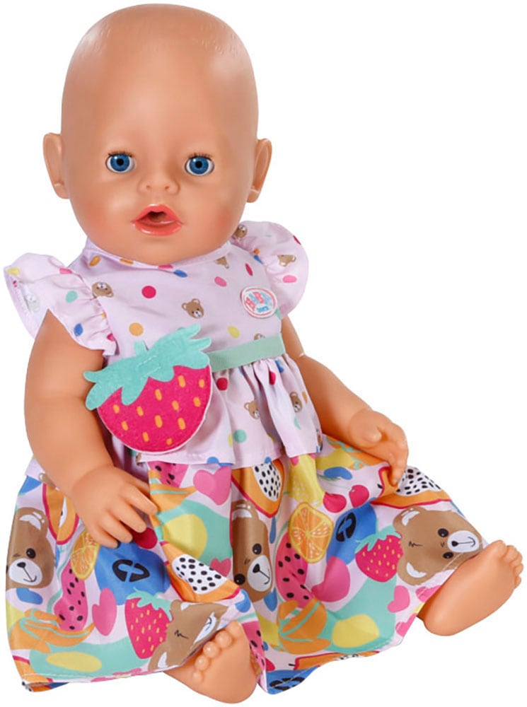 Baby Born Puppenkleidung »Kleid Früchte, 43 cm«, mit Kleiderbügel