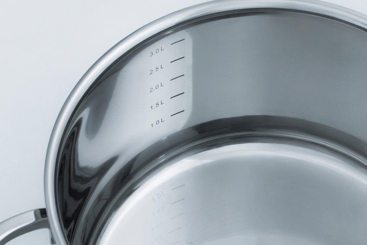 GSW Fleischtopf »Fogo« 1 Stk. tlg. Edelstahl 18/8