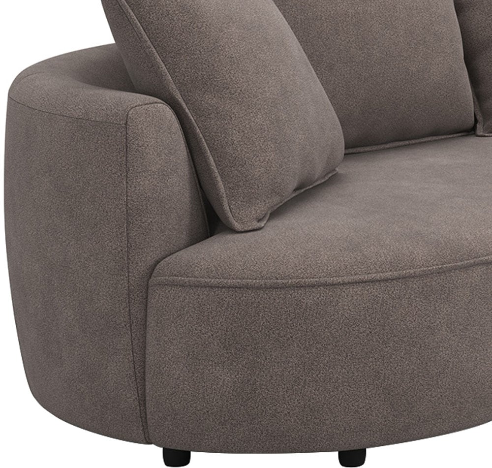 COTTA Loungesofa »Sana, Breite 296 cm« Loungesofa mit Wellenunterfederung