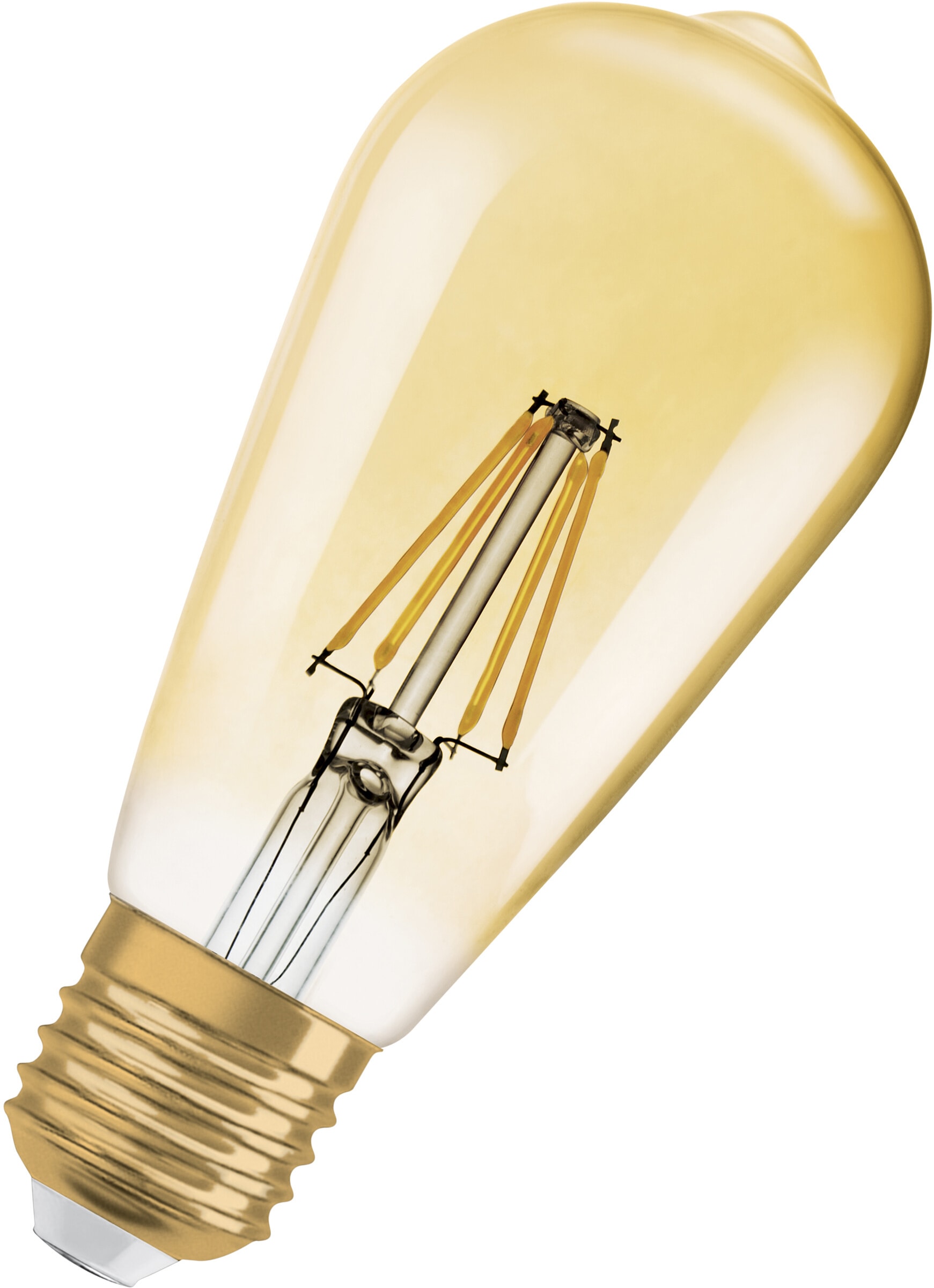 Osram LED-Filament »1906Vintage Edition goldenes Glas« E27 2 Stk. Warmweiß