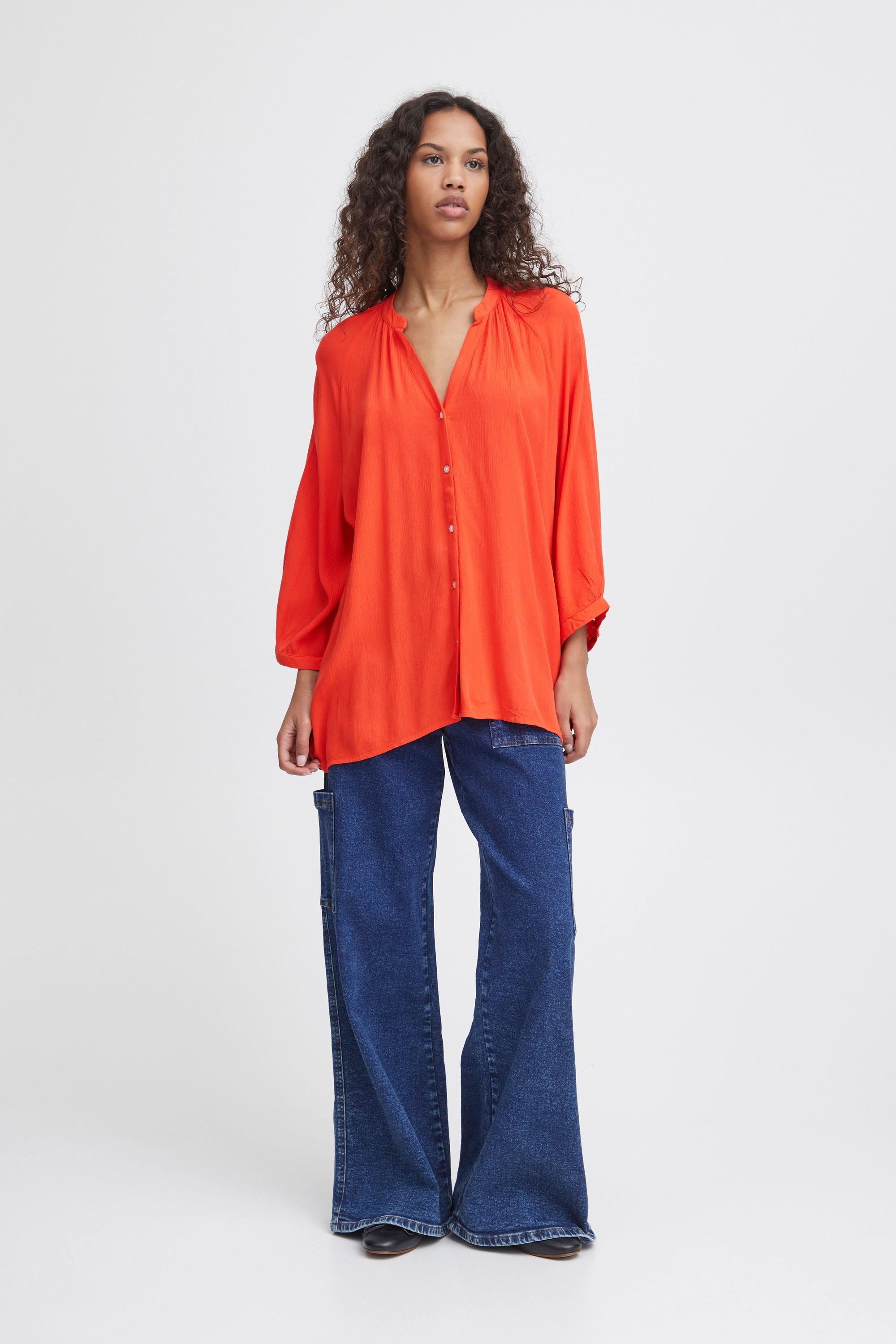 Ichi Shirtbluse »Shirtbluse IHMarrakech«