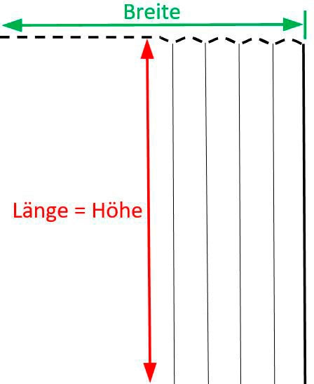 Vorhang Nachhaltig, you! 142 nach »Libre-ECO«, for cm, Breite Maß St.), (1 Neutex