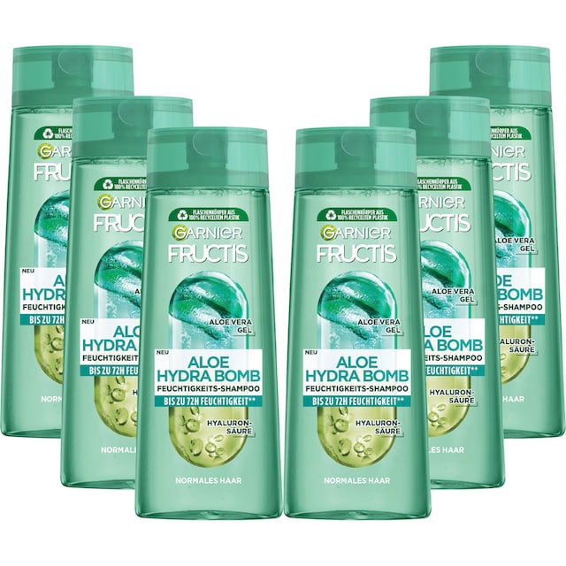 GARNIER Haarshampoo »Garnier Fructis Aloe Hydra Bomb Shampoo«, (Packung, 6  tlg.) online bestellen | UNIVERSAL