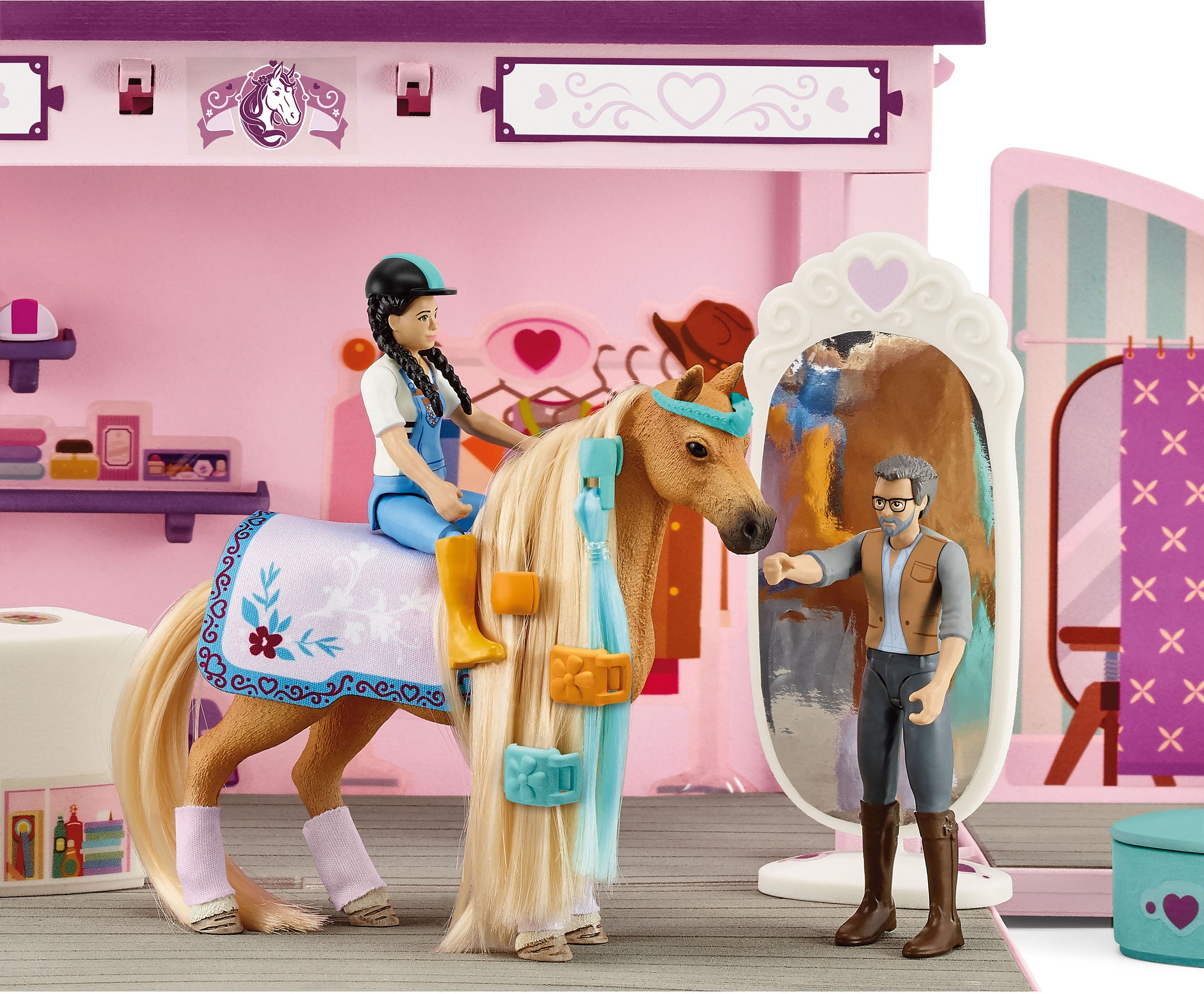 Schleich® Spielwelt »HORSE CLUB, Pop-Up Boutique (42587)«