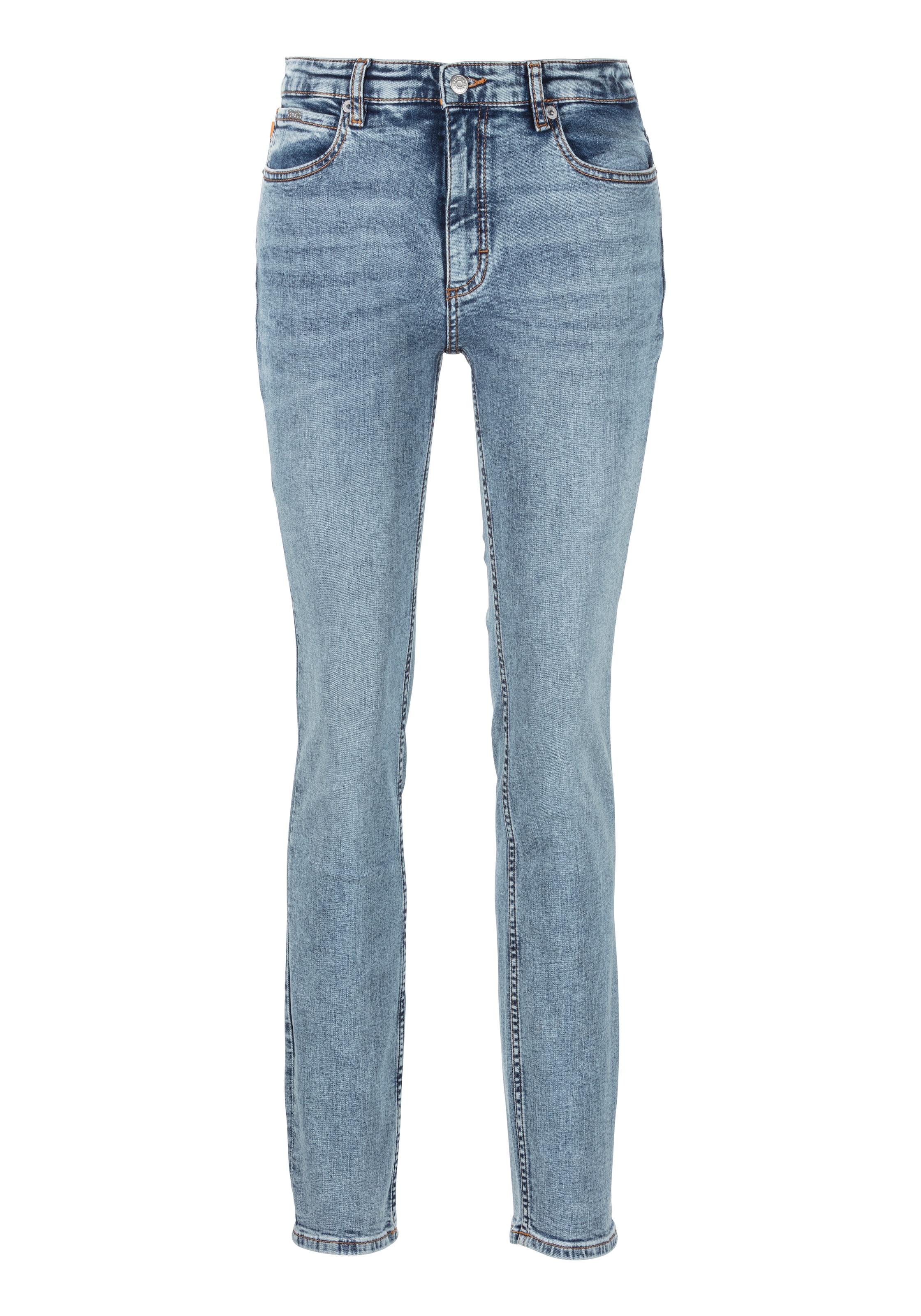 Skinny-fit-Jeans »C_JACKIE MR 3.0 Premium Damenmode«, mit Gürtelschlaufen