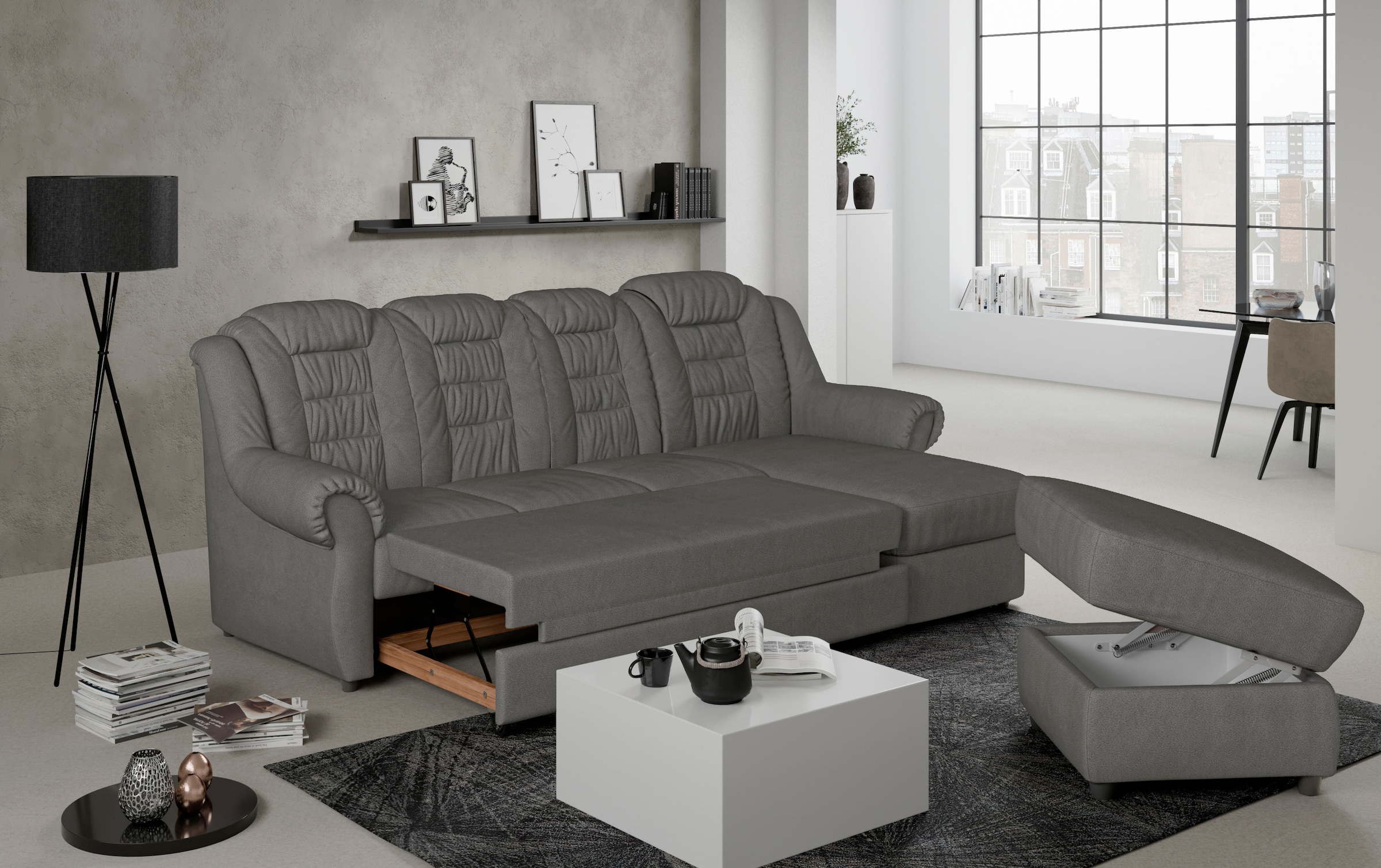 Home affaire Hocker »Boston«, mit Stauraum