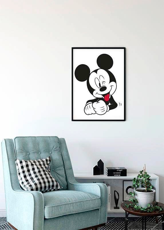 Komar Poster »Mickey mit kaufen XXL 3 online Disney, Funny«, Mouse Höhe: | Jahren Garantie 40cm