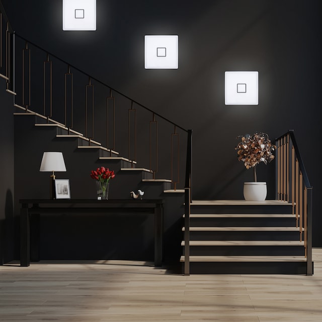B.K.Licht LED Deckenleuchte, 1 flammig-flammig, LED Deckenlampe ultraflach  Wohnzimmer Panel Flur Slim inkl. 18W 2400lm online kaufen | mit 3 Jahren  XXL Garantie