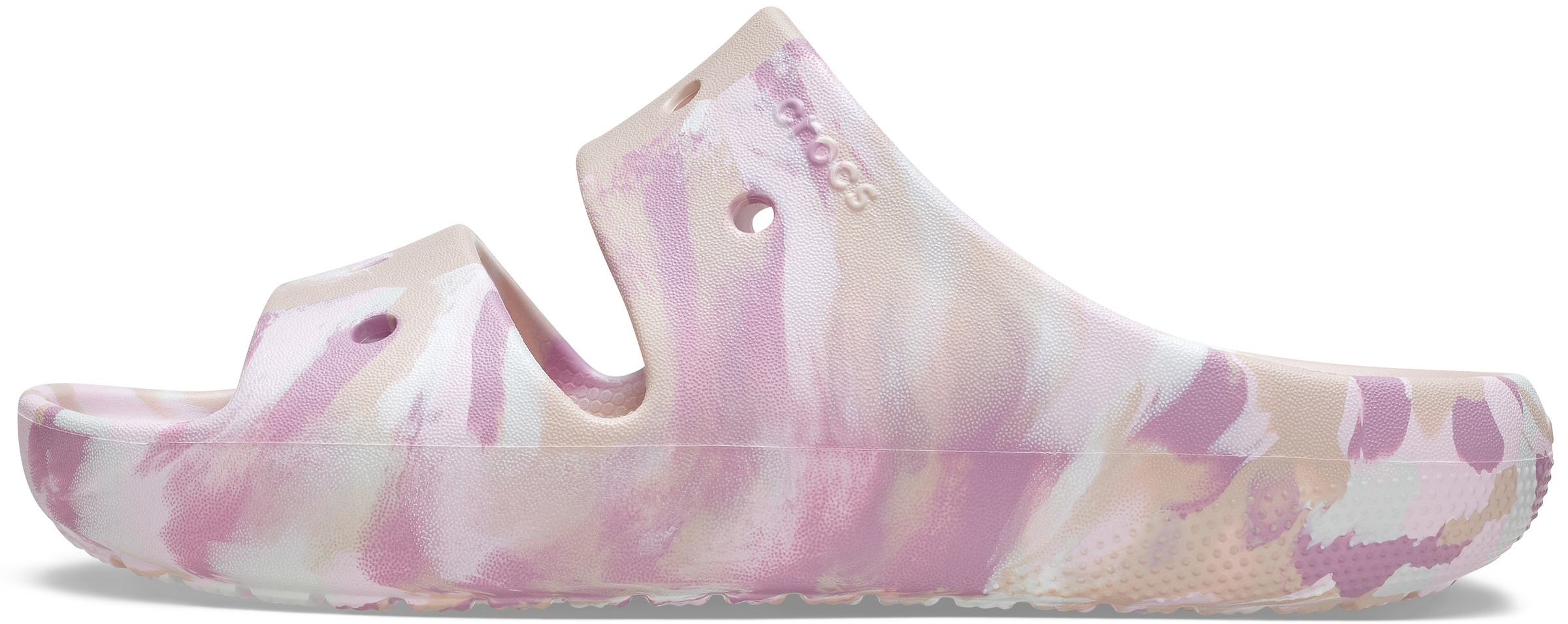 Crocs Pantolette »Classic Marbled Sandal«, mit Tieffußbett