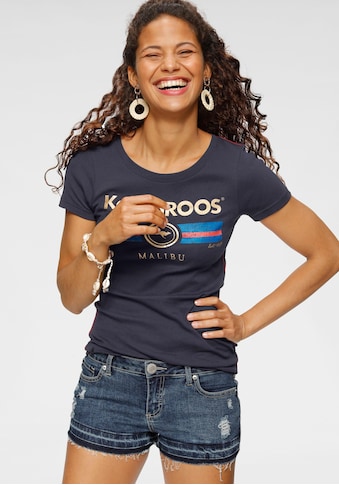 KangaROOS T-Shirt, mit Label Metallic Print kaufen