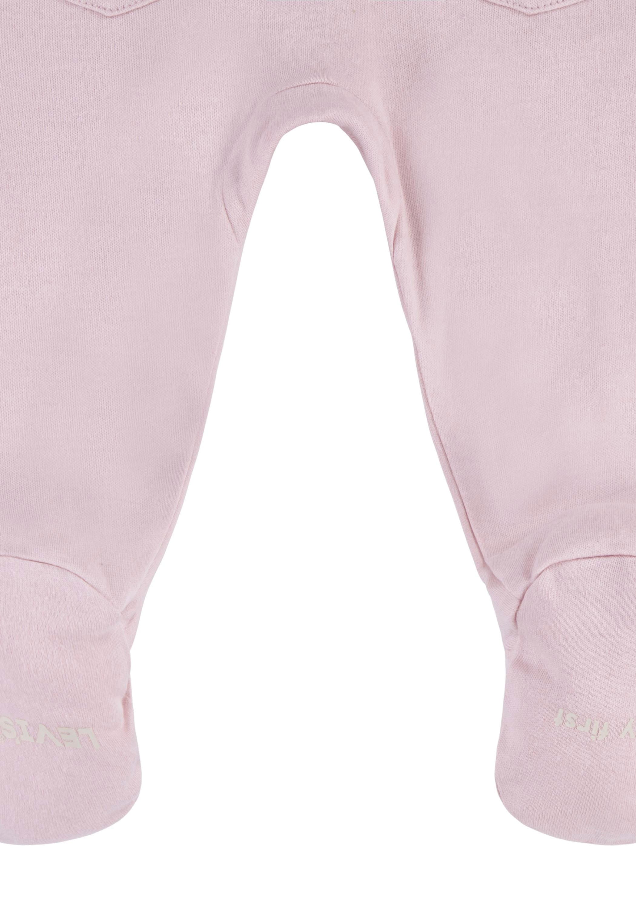 Levi's® Kids Neugeborenen-Geschenkset »LVN FOOTED COVERALL & HAT SET« Set, 2 Stk. UNISEX