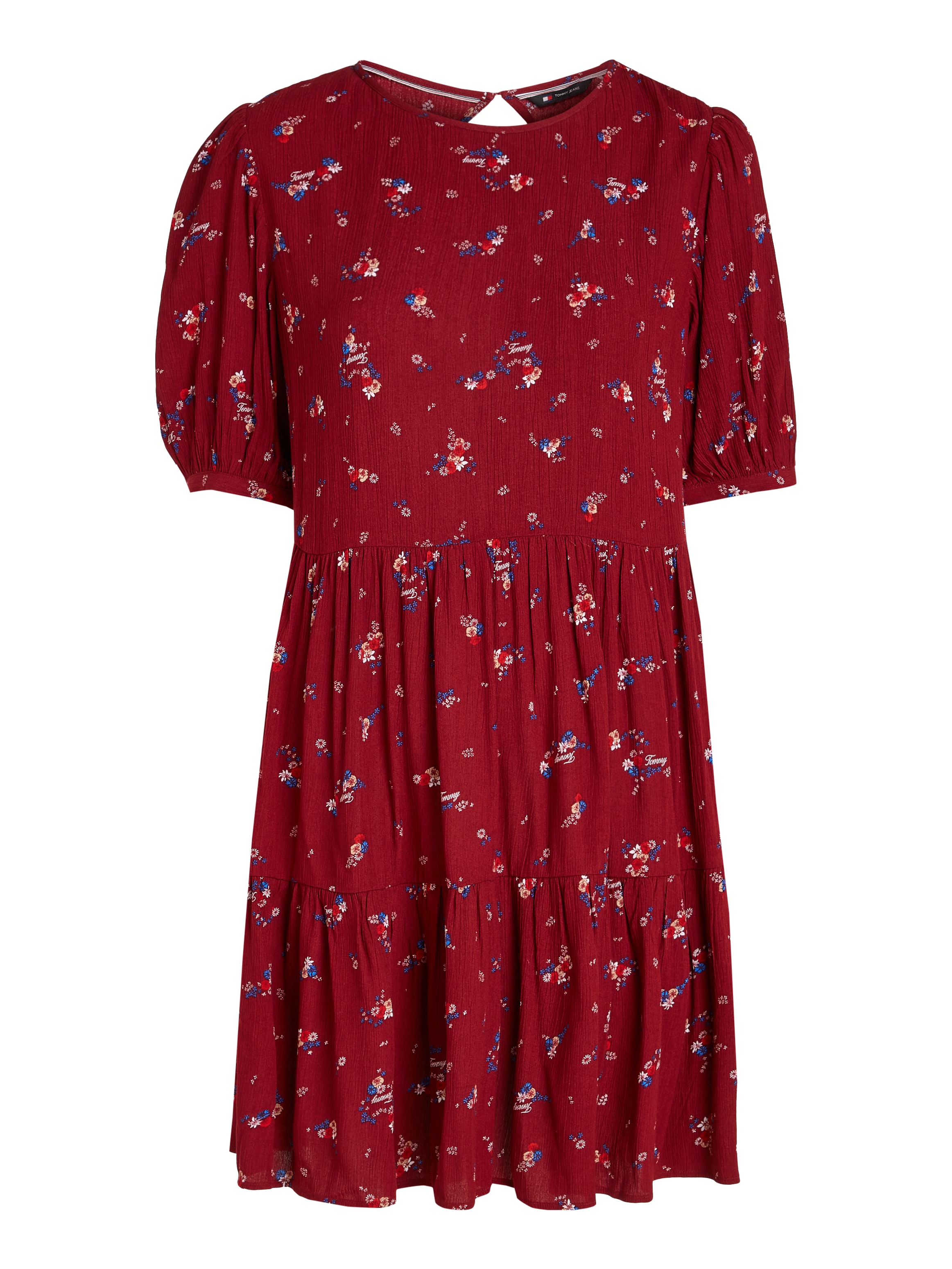 Tommy Jeans Blusenkleid »TJW FLORAL TIERED ALINE DRESS«, mit Blumenprint